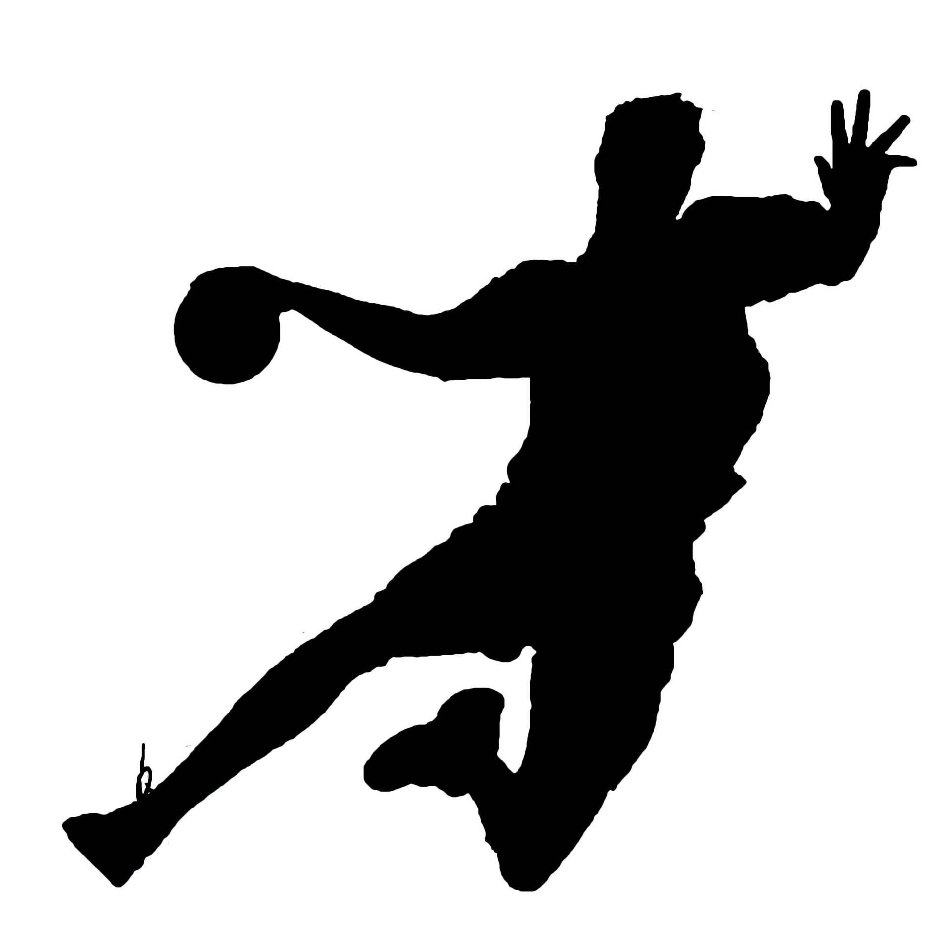 Download free Handball Player Black