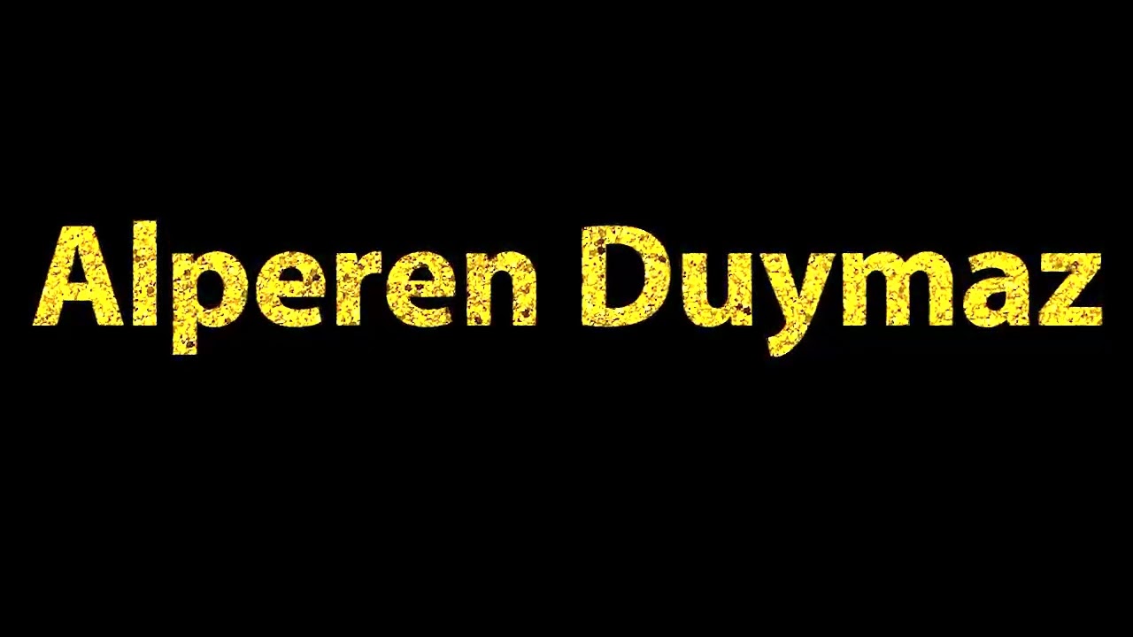 How To Pronounce Alperen Duymaz