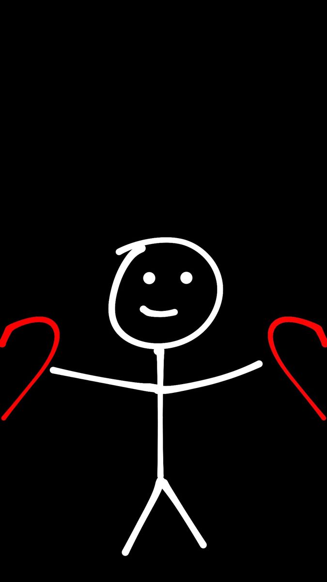 Stick figure drawing