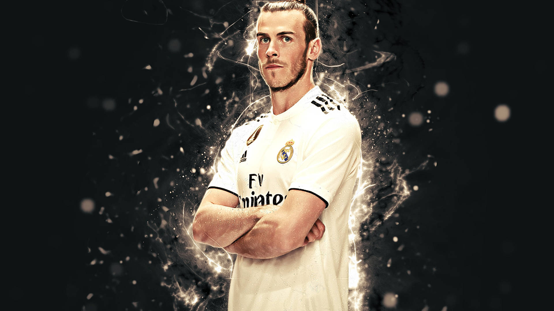 Cross Arms Gareth Bale Background