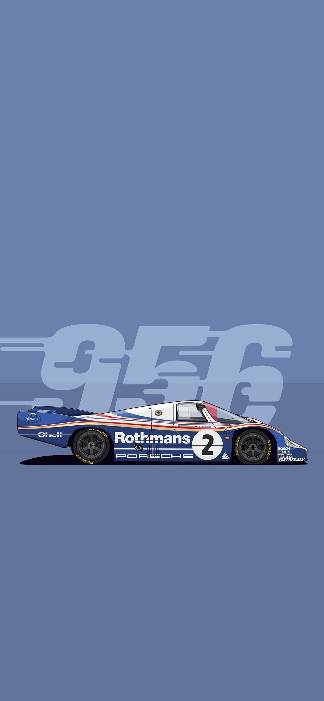 Porsche 956 Le Mans 24h Rotnmans