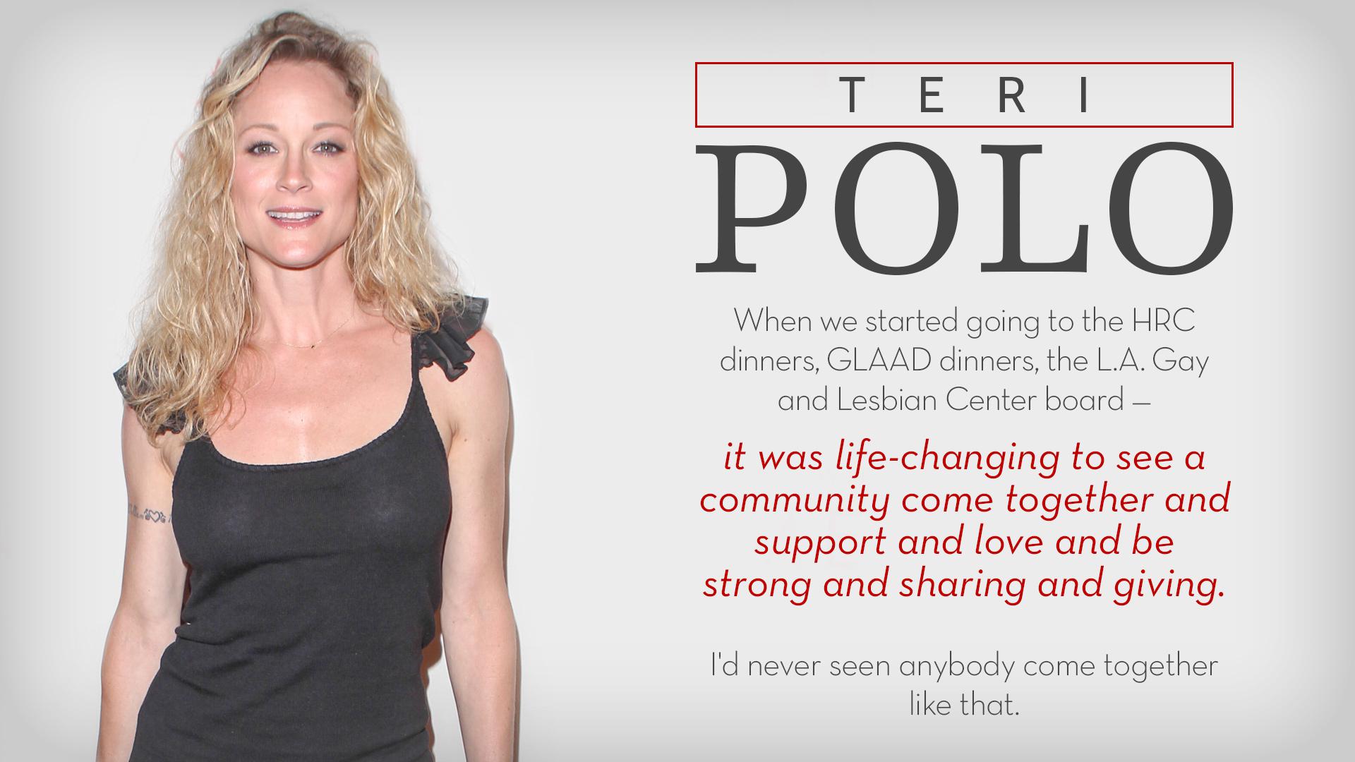 Teri Polo on LGBT rights before