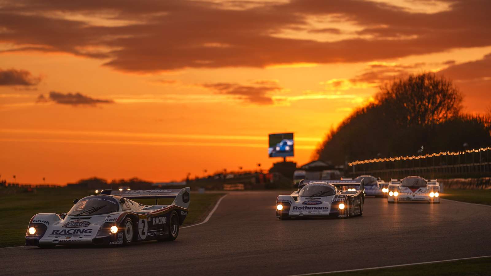 Sensational Porsche 956 and 962 demo