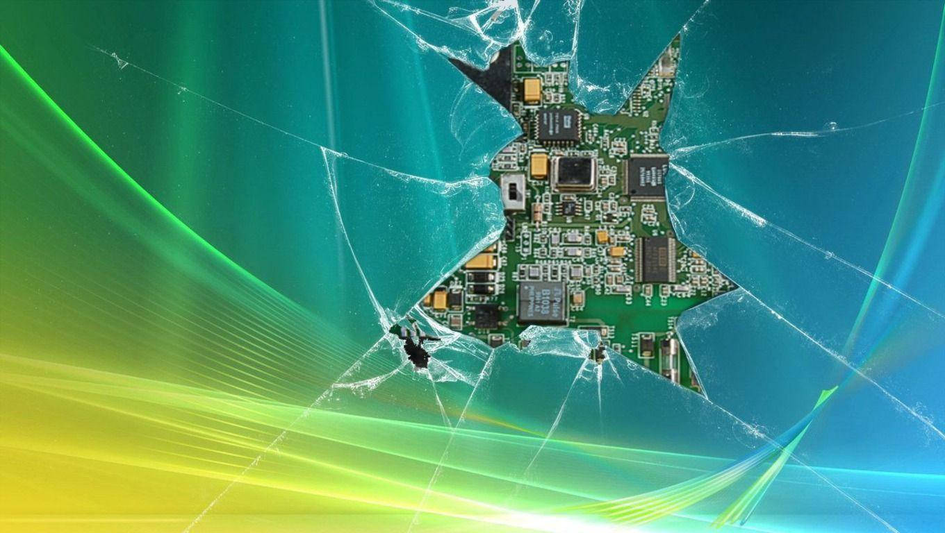 Download Cracked Screen Wallpaper