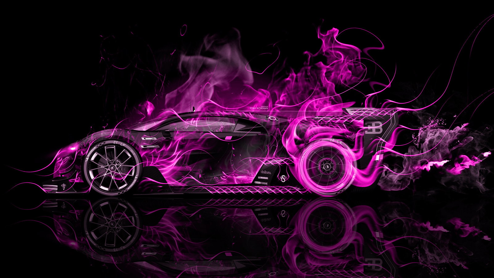 Bugatti Vision Gran Turismo Side Super