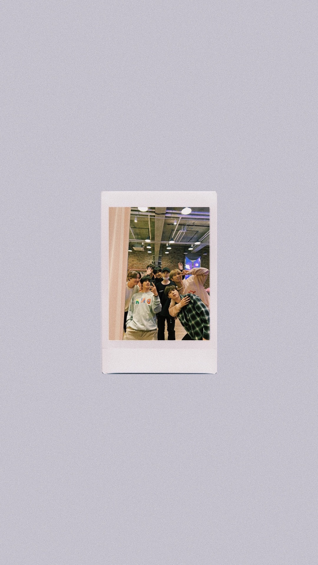 bts ot7 simple polaroid wallpaper