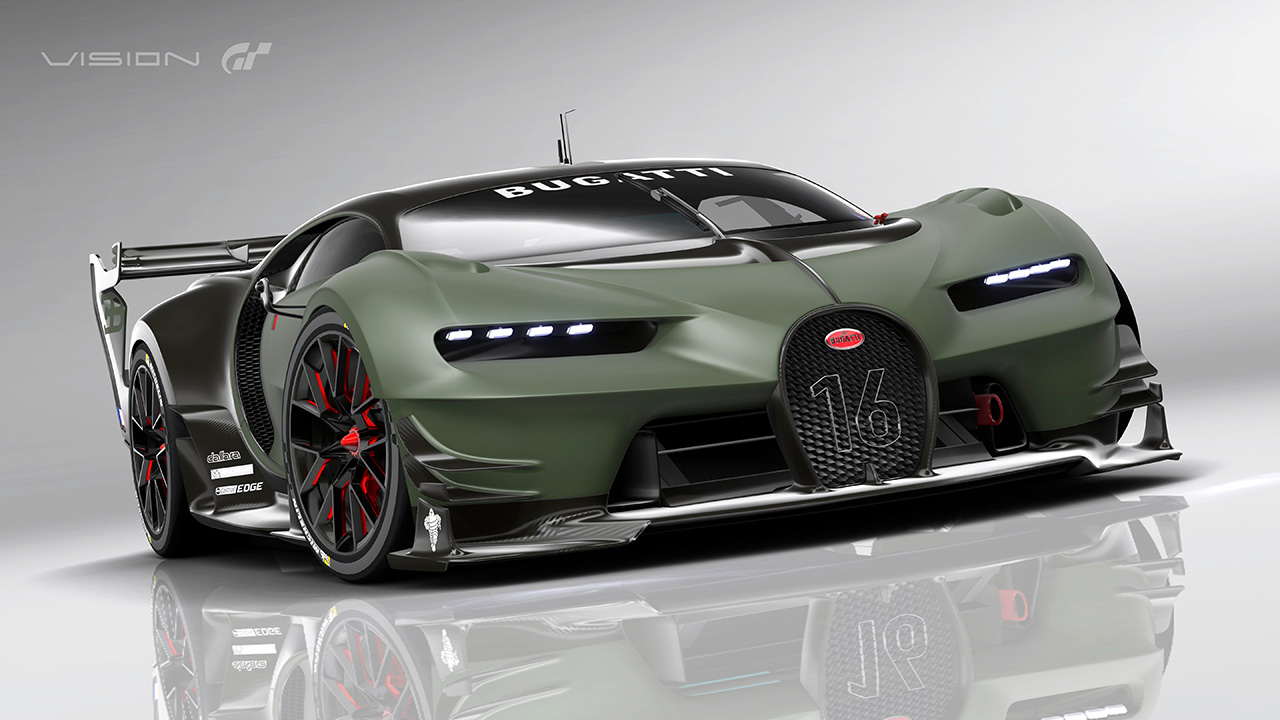 Life Bugatti Vision Gran Turismo Car
