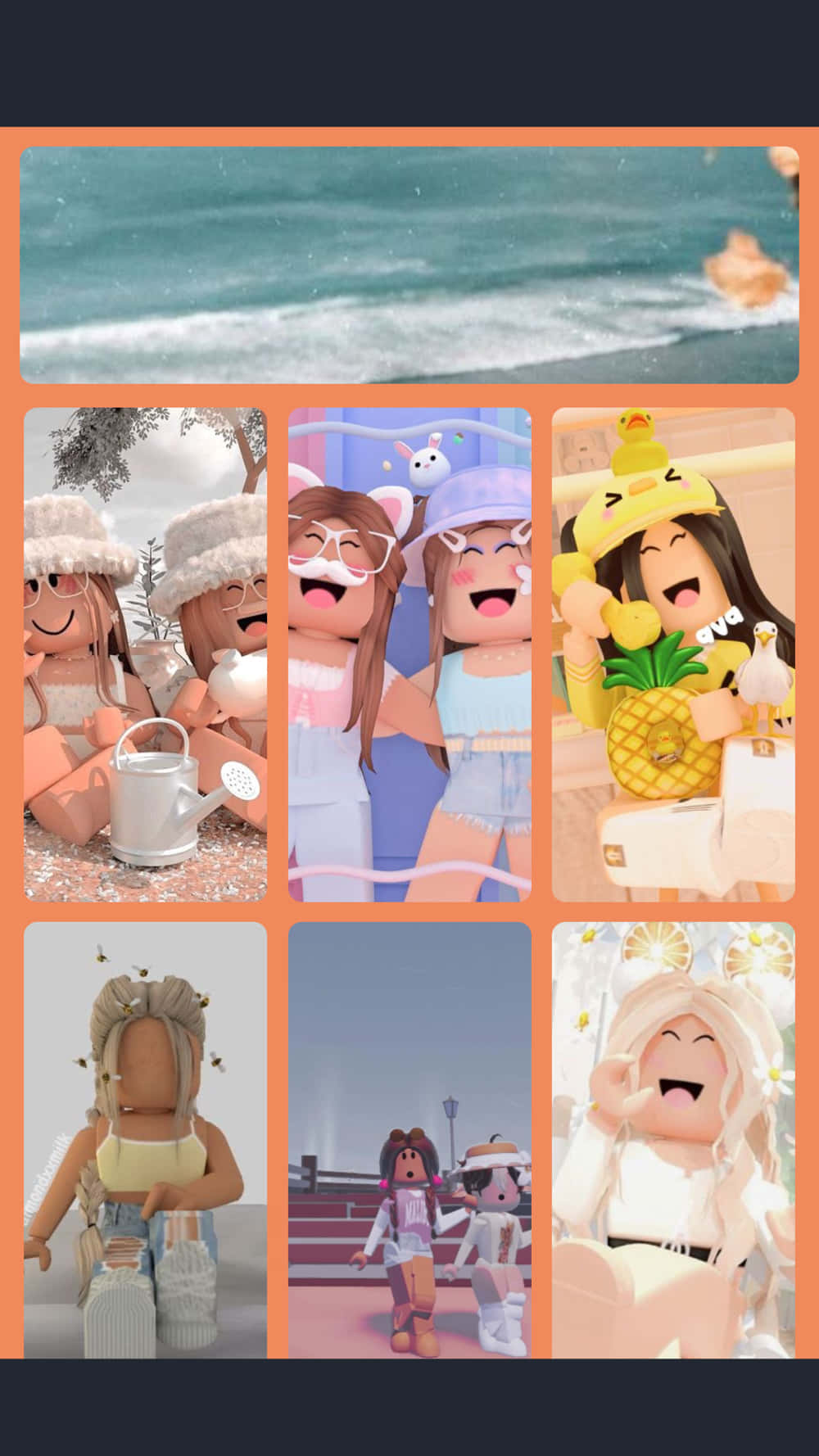 Download Aesthetic Girl Collage Roblox