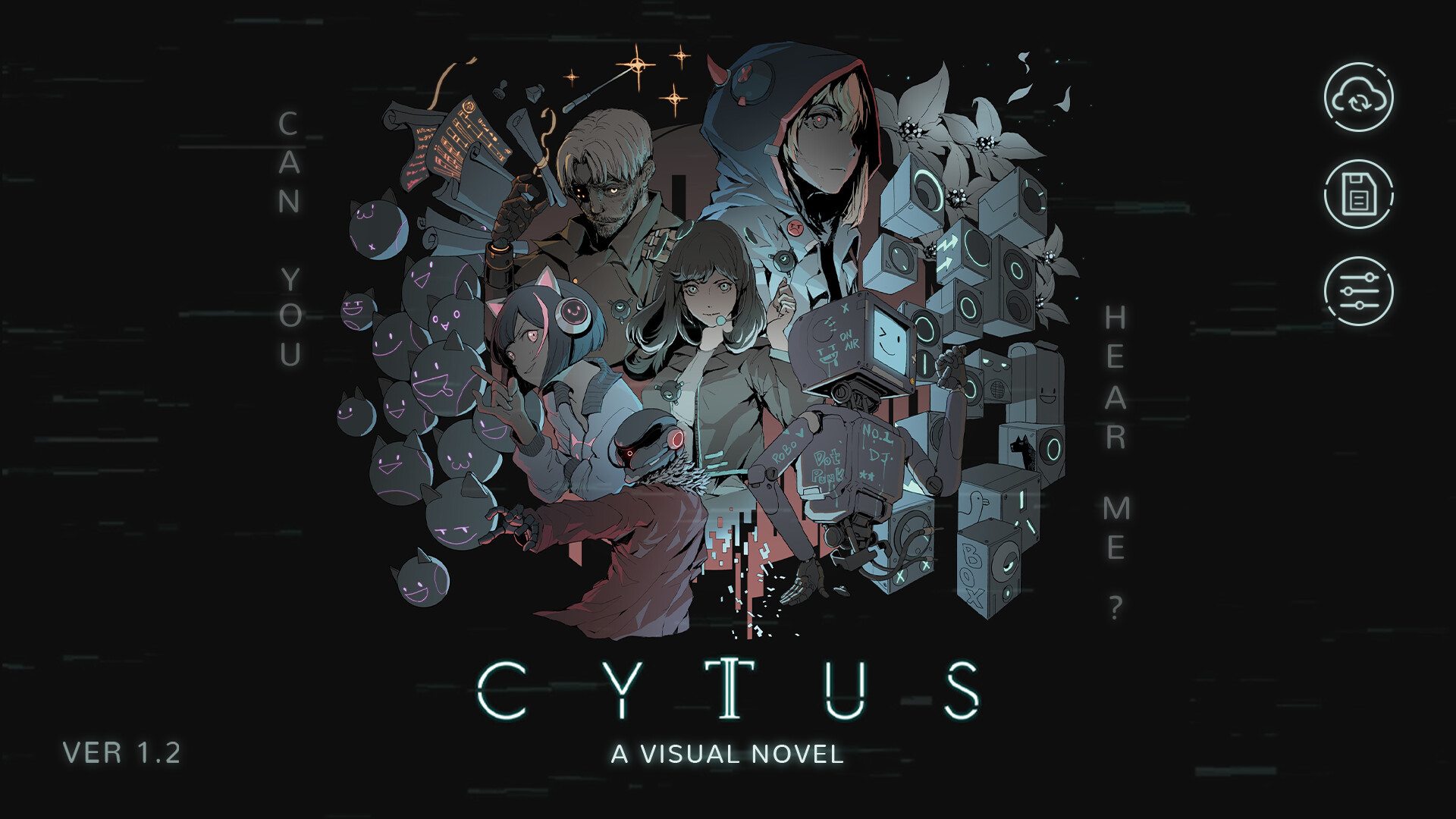 Cytus II but reimagined as a visual novel