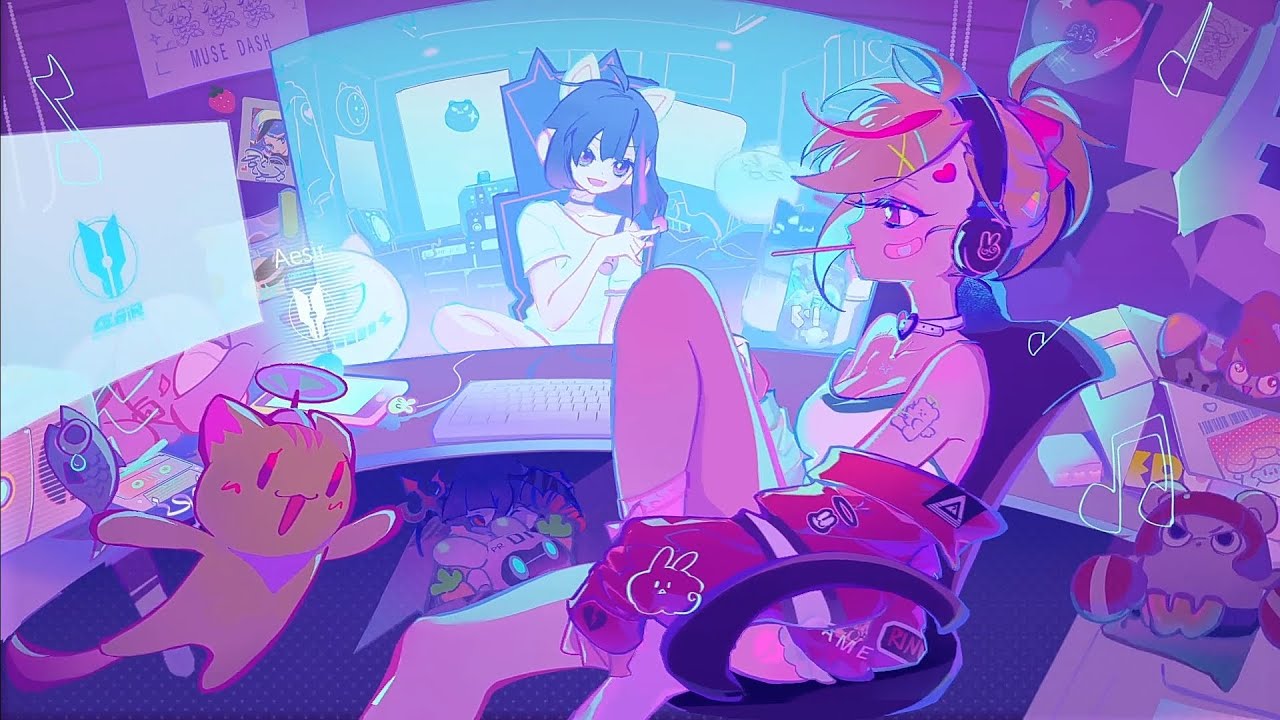 Wallpaper. Muse Dash Cytus II Collab