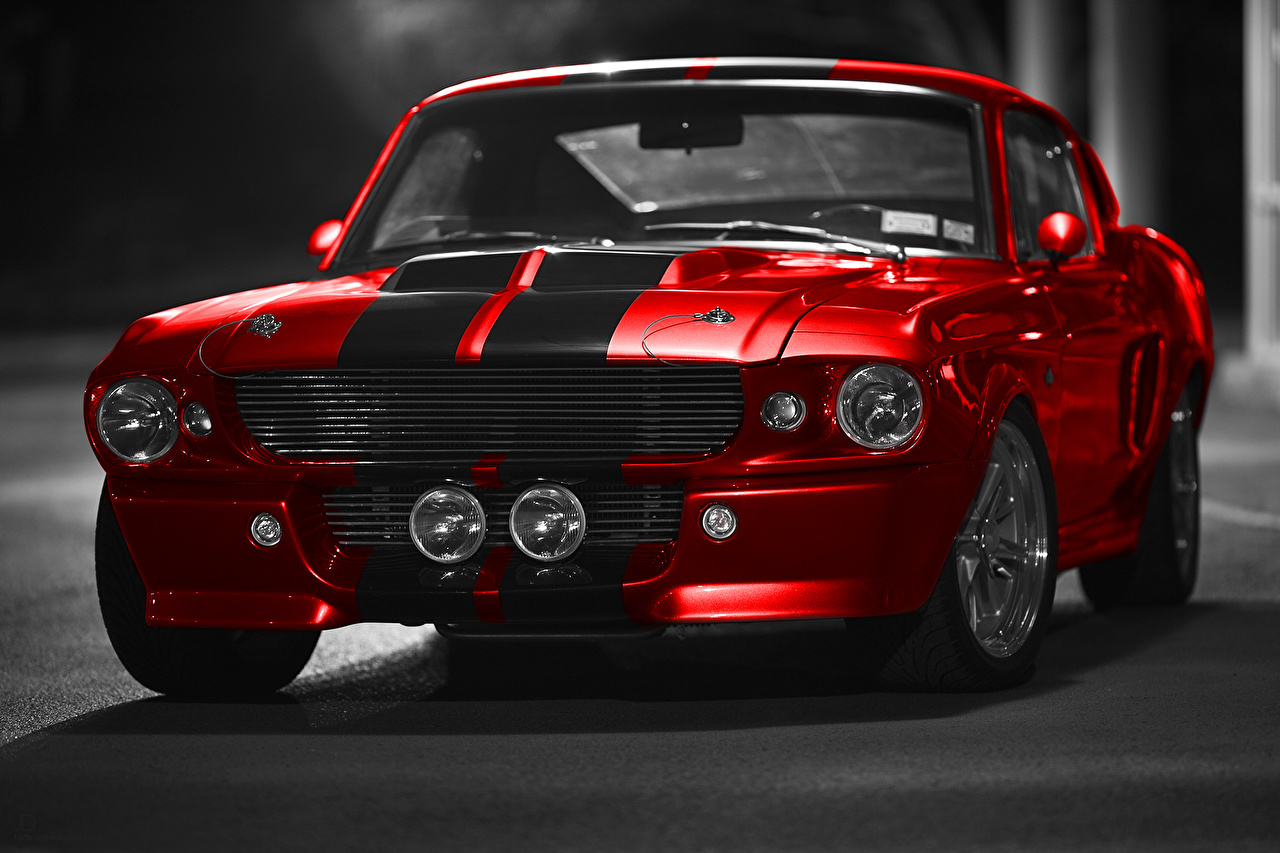 Desktop Wallpaper Ford Mustang GT500