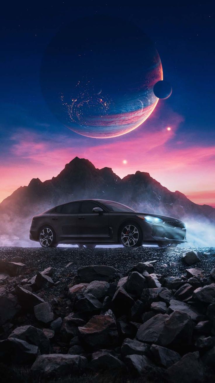 Scifi Car iPhone Wallpaper HD