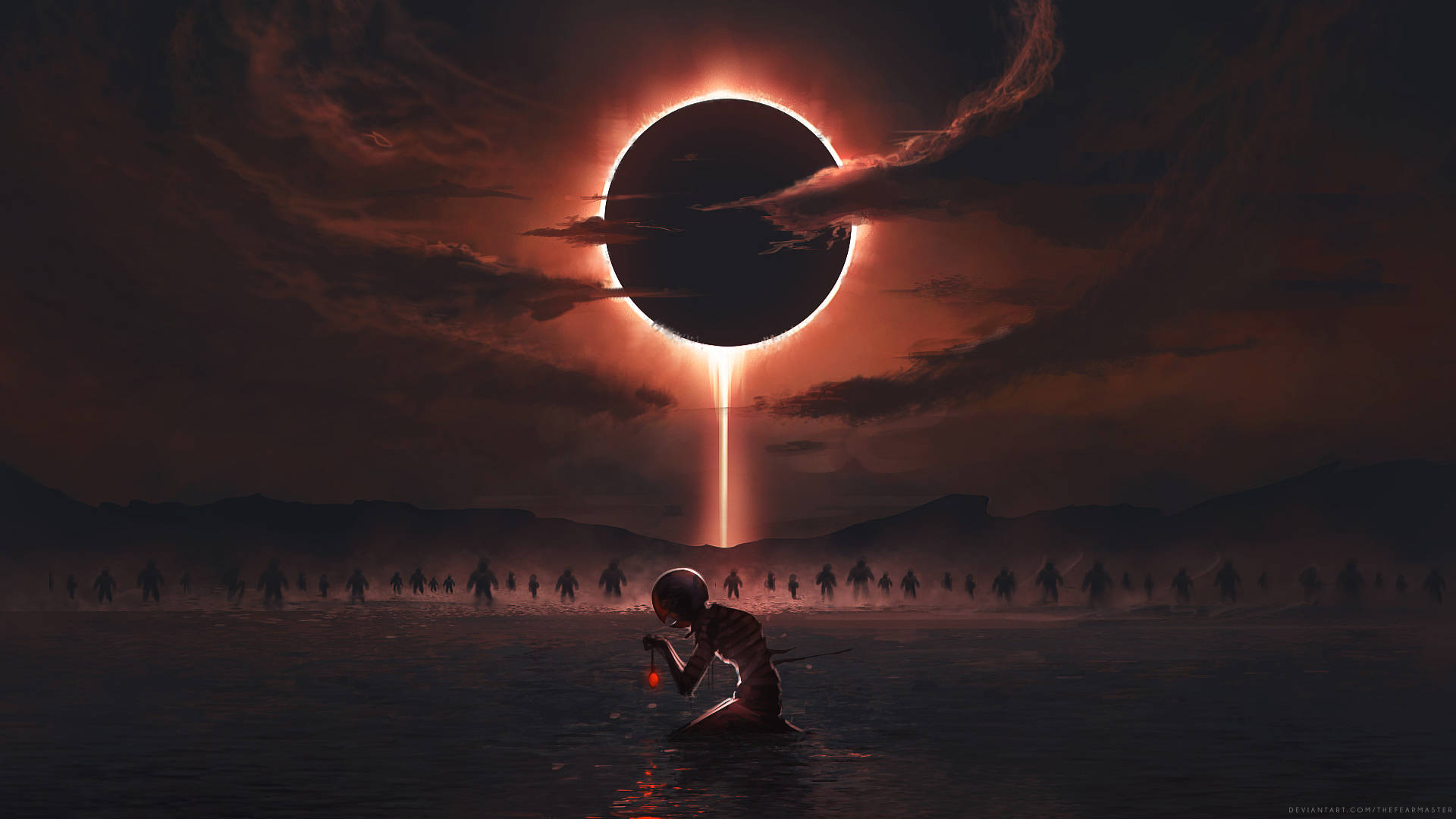 Download free Berserk 4k Solar Eclipse