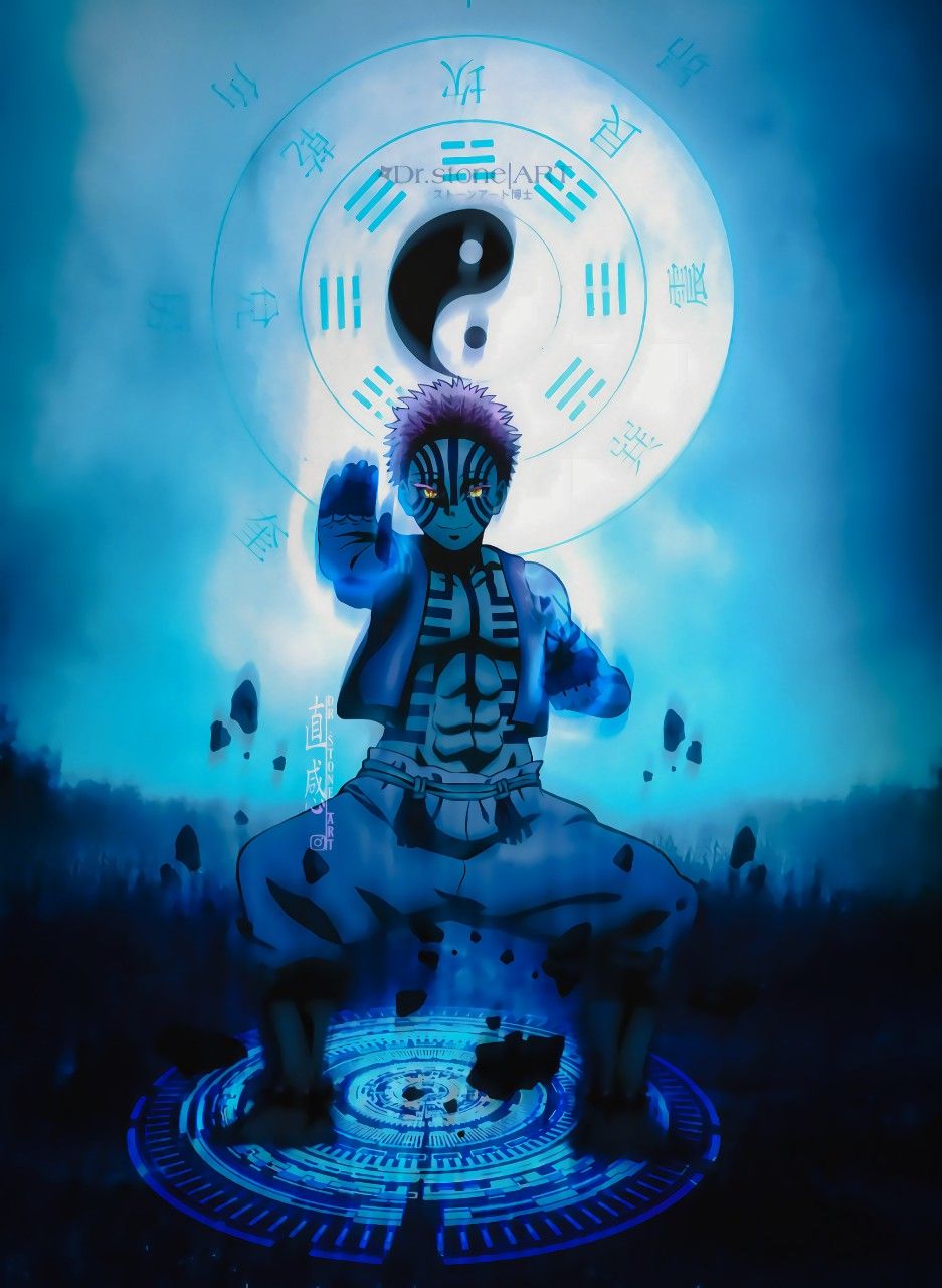 Akaza upper moon 3 wallpaper Artistic