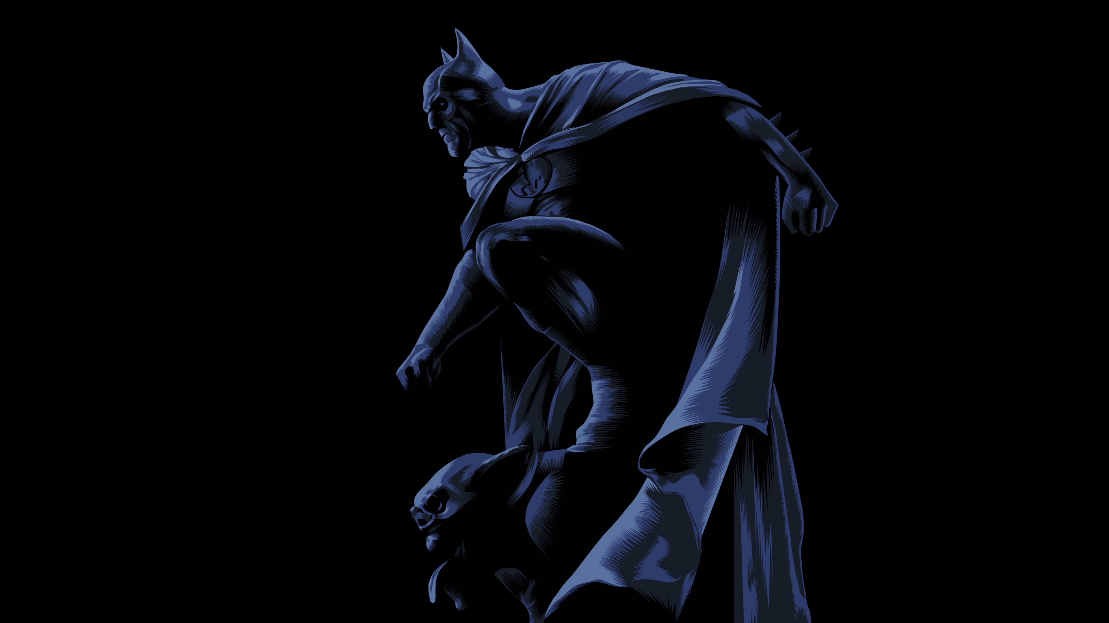 Batman Wallpaper 4K, AMOLED, DC