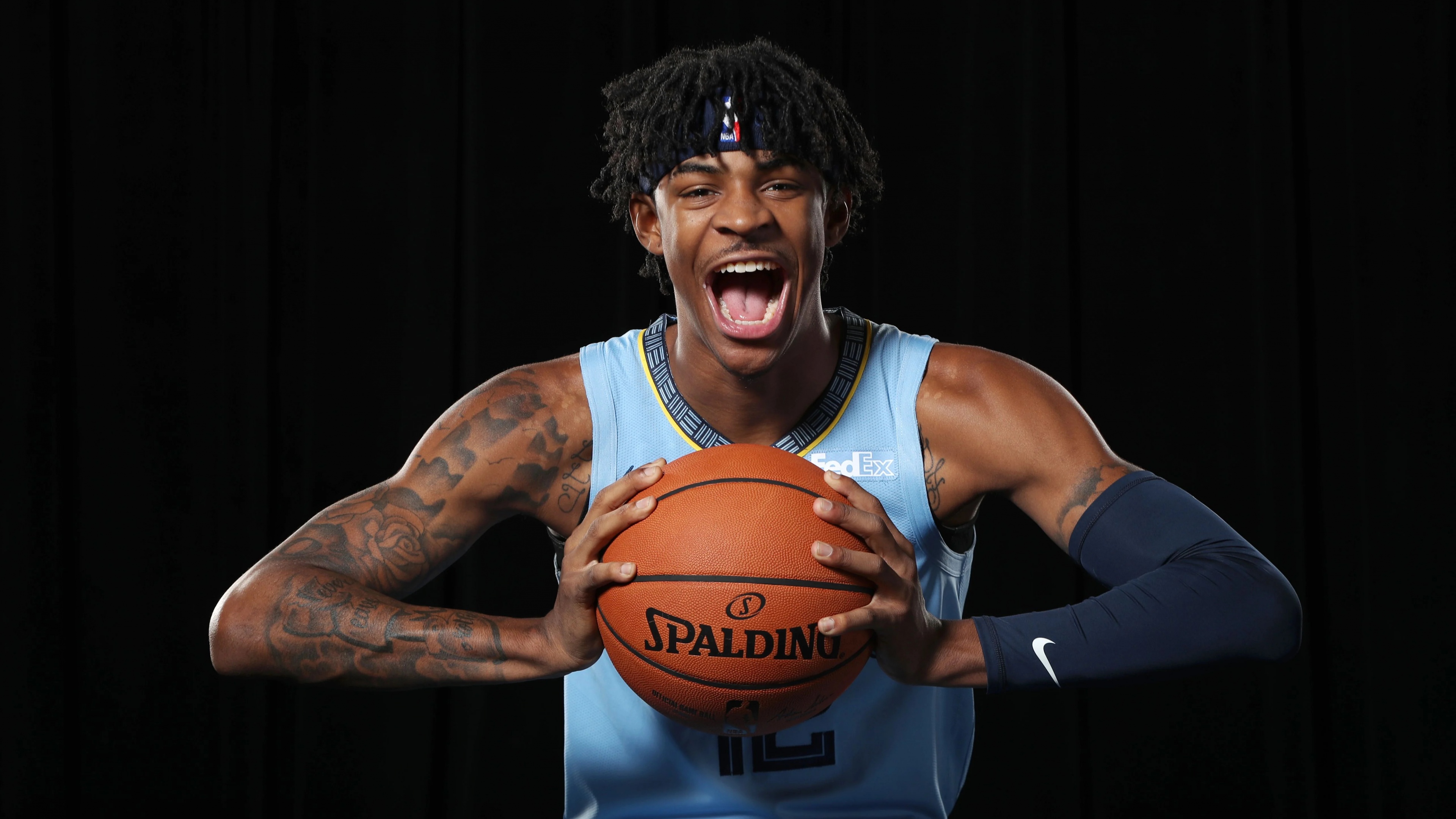 Ja Morant Wallpaper 4K, 5K, American