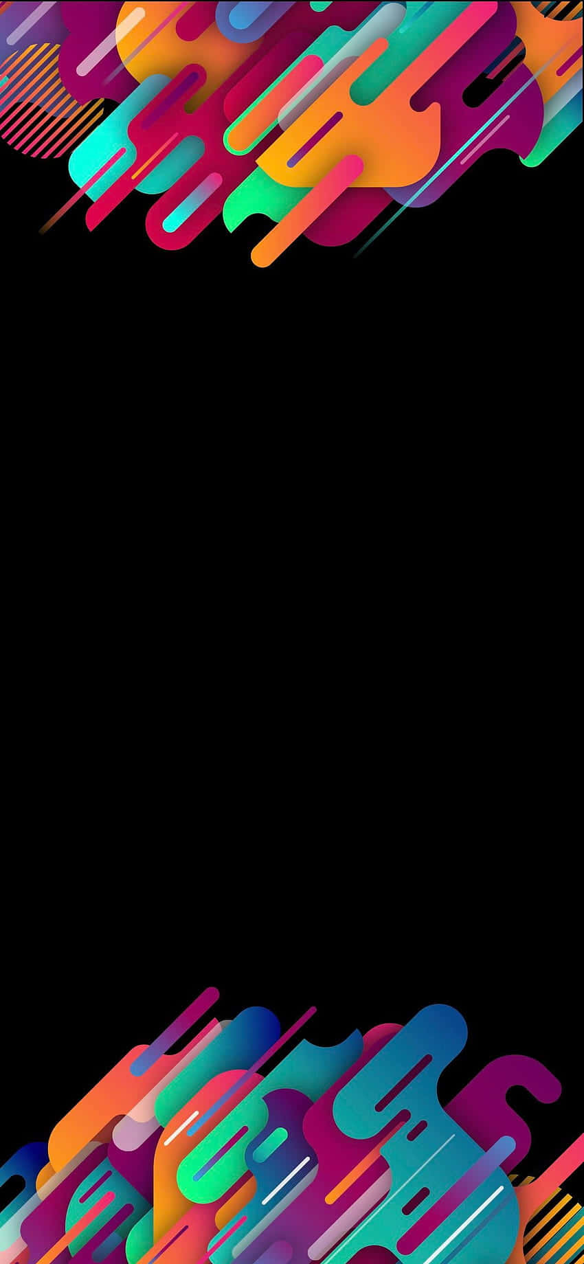 Download Abstract Background With Colorful Lines Wallpaper