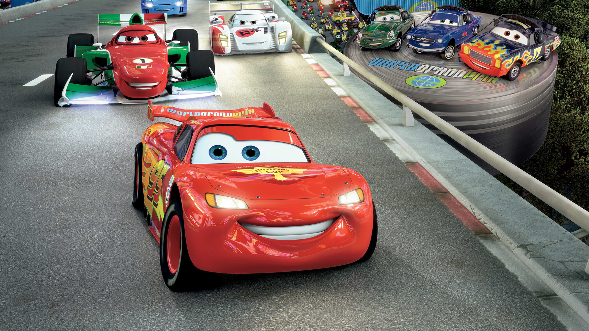 Download Movie Cars 2 HD Wallpaper