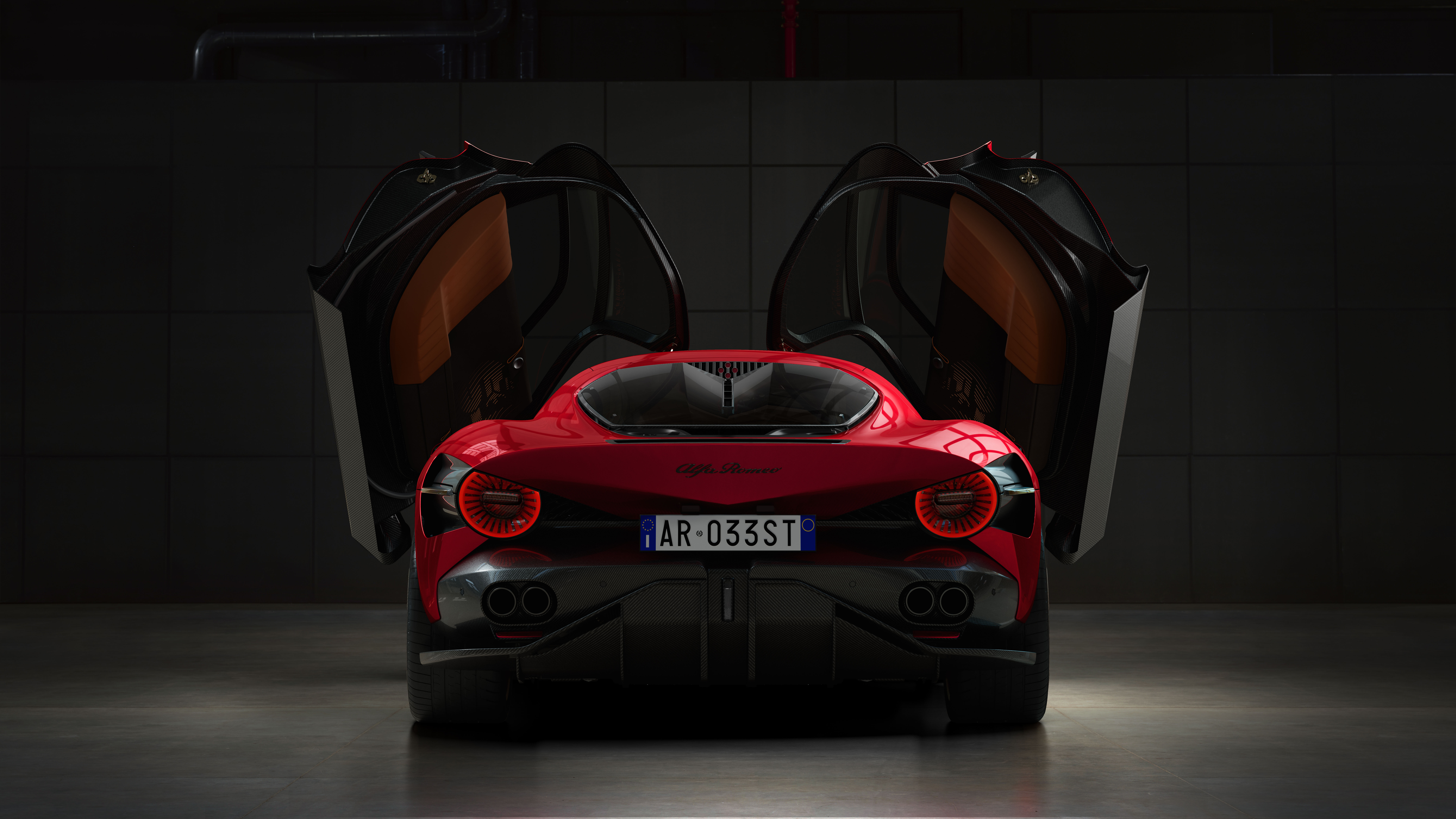 2023 Alfa Romeo 33 Stradale Rear