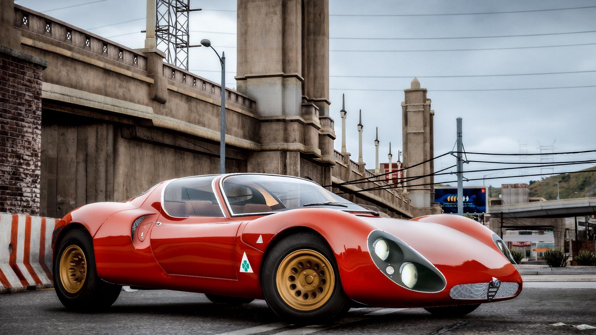 Alfa Romeo 33 Stradale Add On