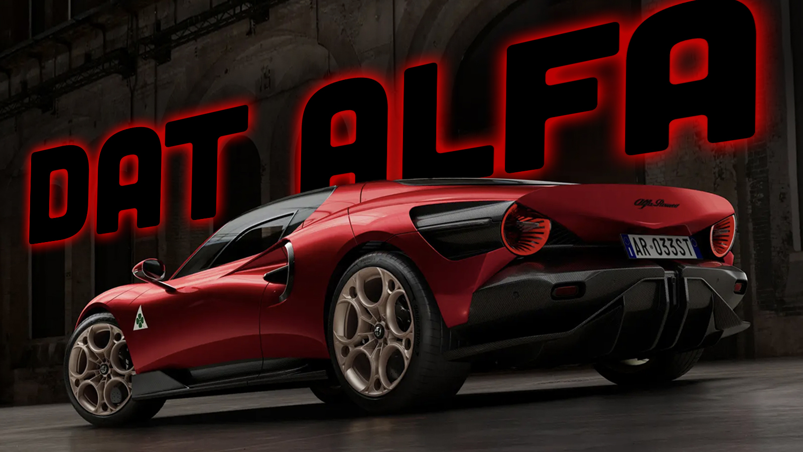 The Reborn Alfa Romeo 33 Stradale Is A