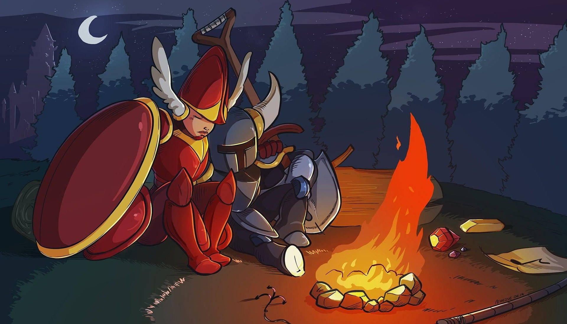 Download free Shovel Knight And Shield