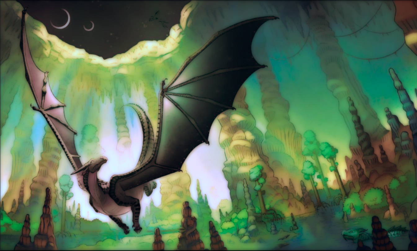 Moon Falling. Wings of Fire Fanon