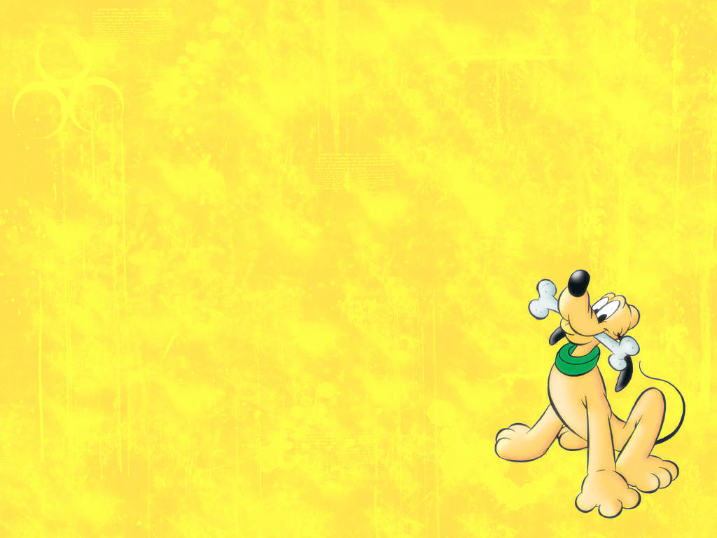 Download free Disney Pluto With Bone