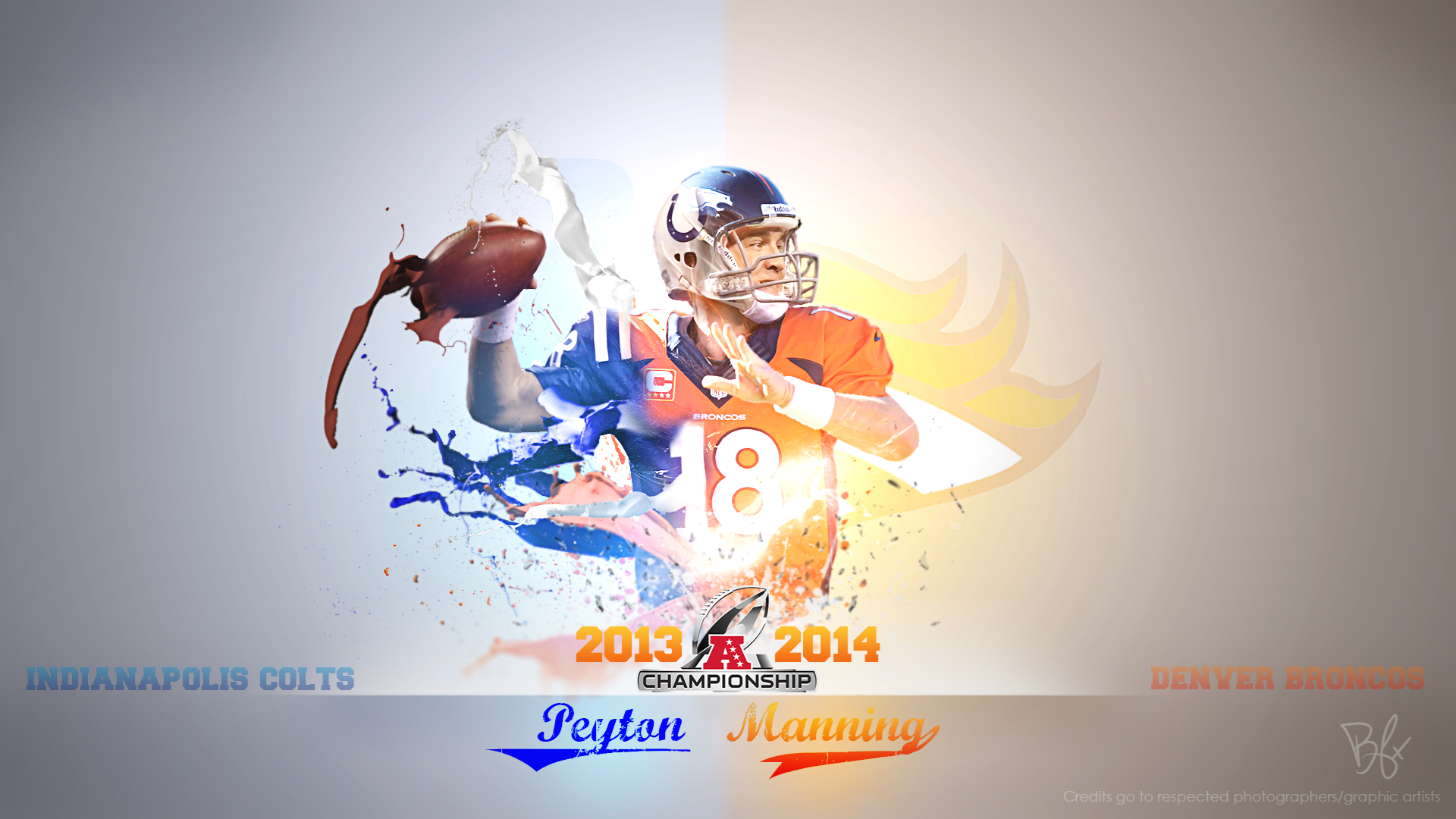 Peyton Manning Dynamic HD Wallpaper