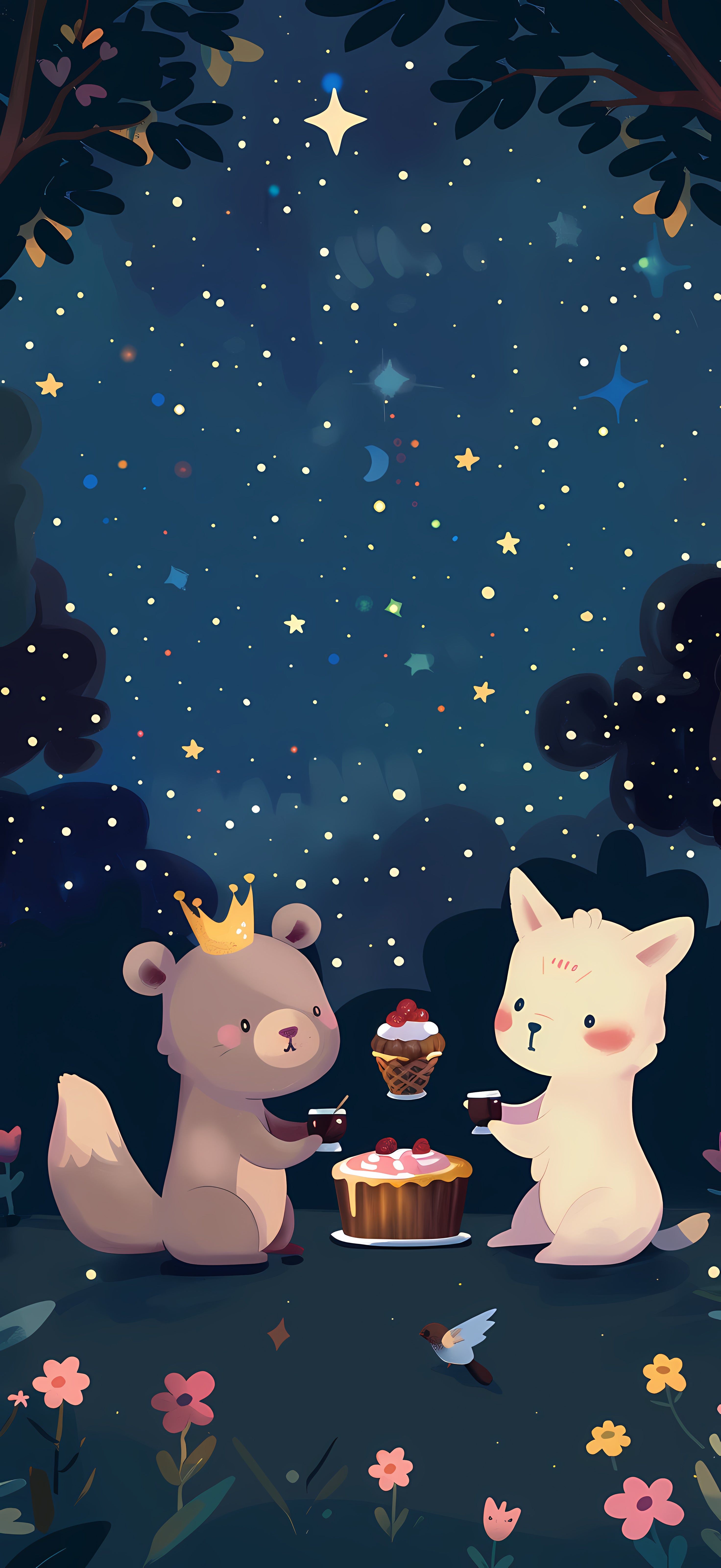 Cute Kawaii Animals iPhone Wallpapers - Wallpaper Cave