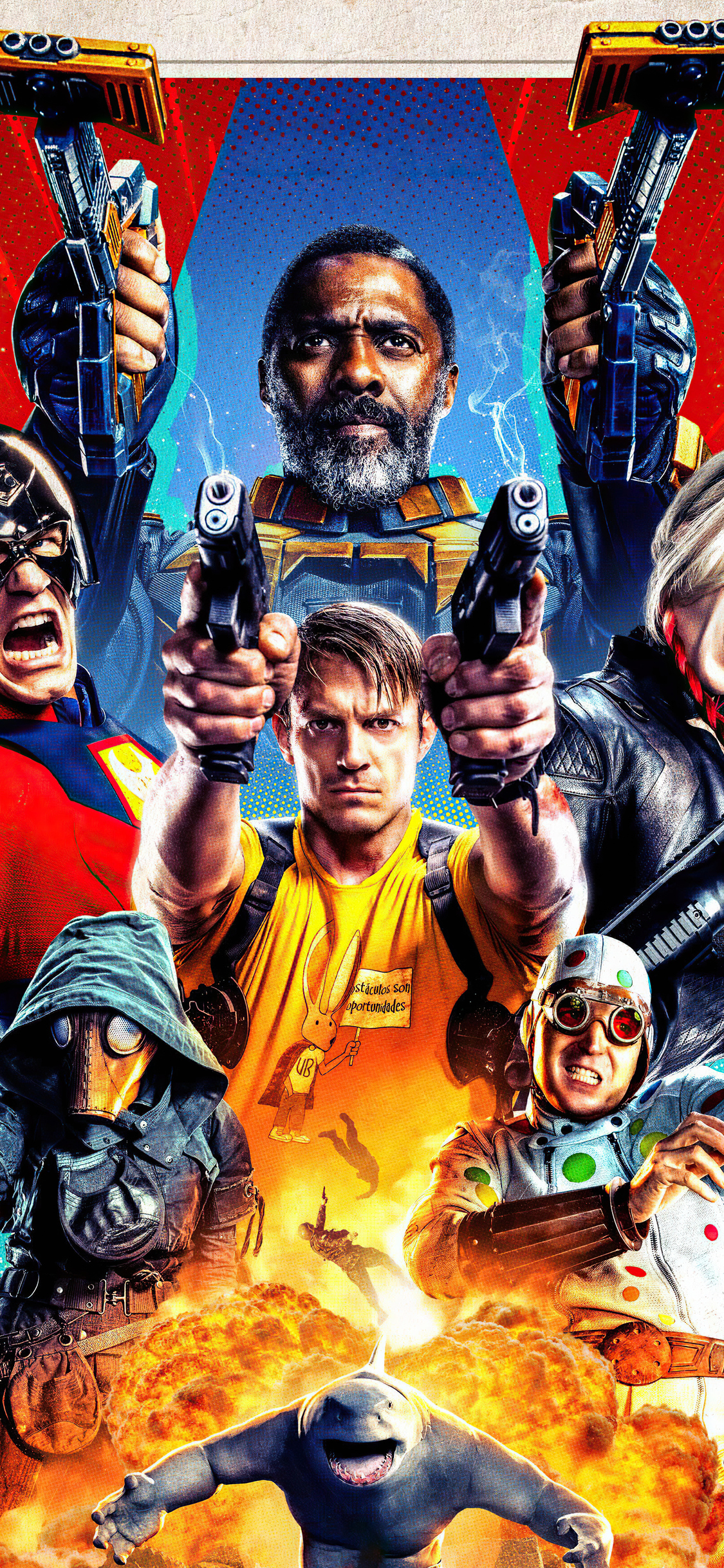 Suicide Squad Movie Poster 4k iPhone XS