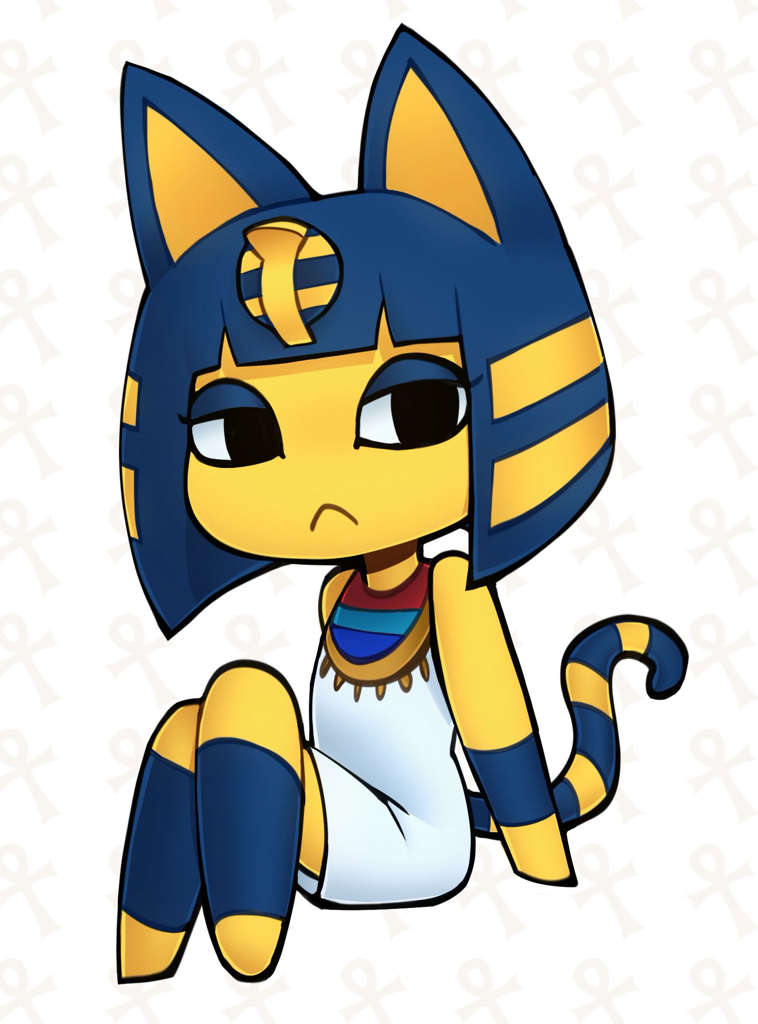 Thinking about Ankha. Ankha. Know