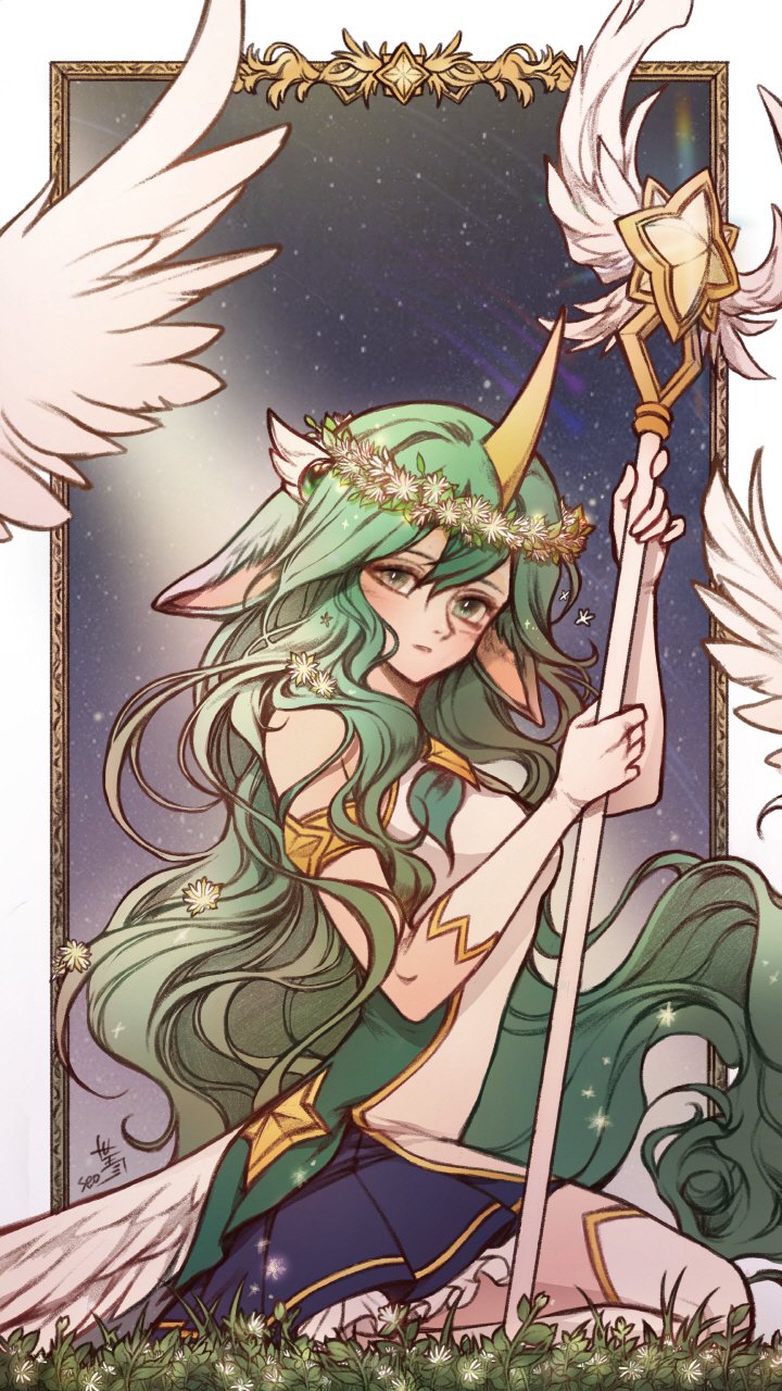 Star Guardian Soraka. Art