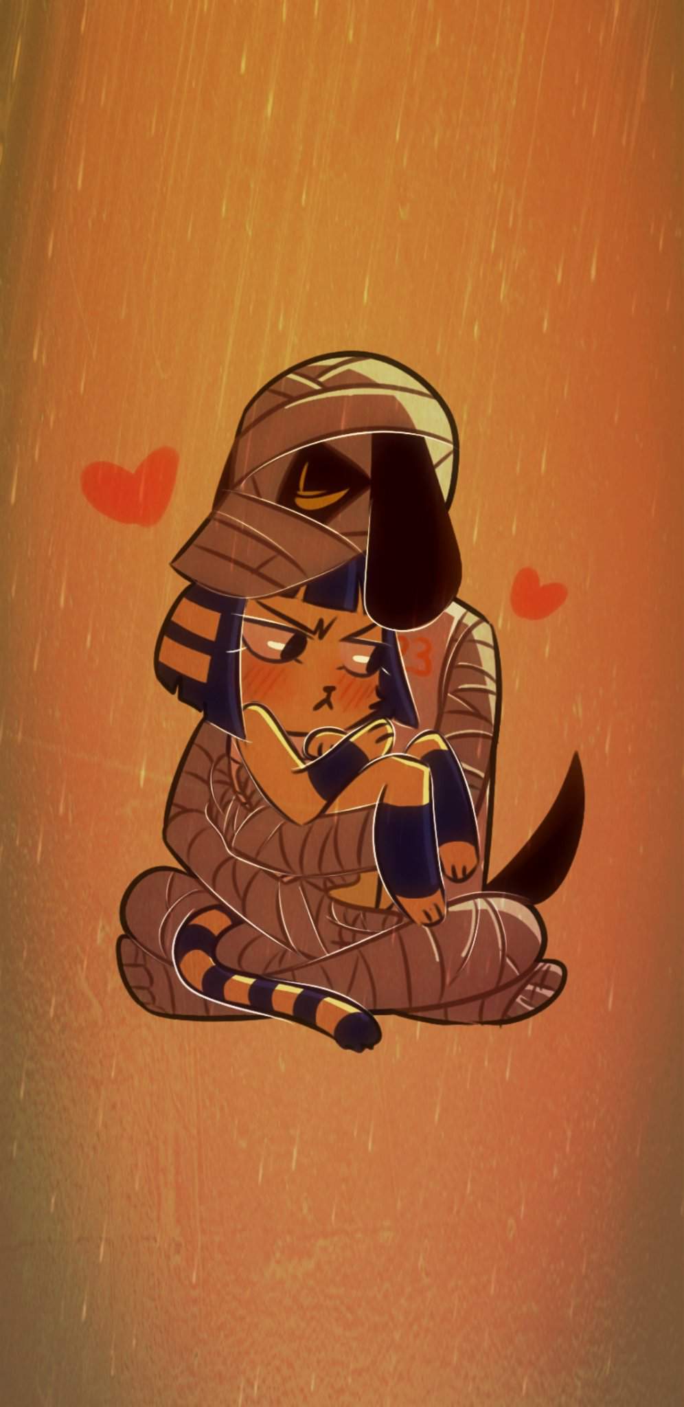 Ankha and Lucky Edit Wallpaper. Animal