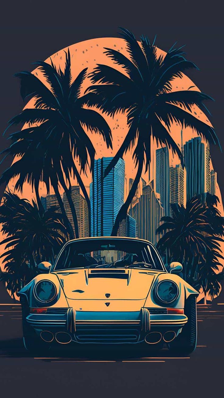 Porsche Classic iPhone Wallpaper 4K