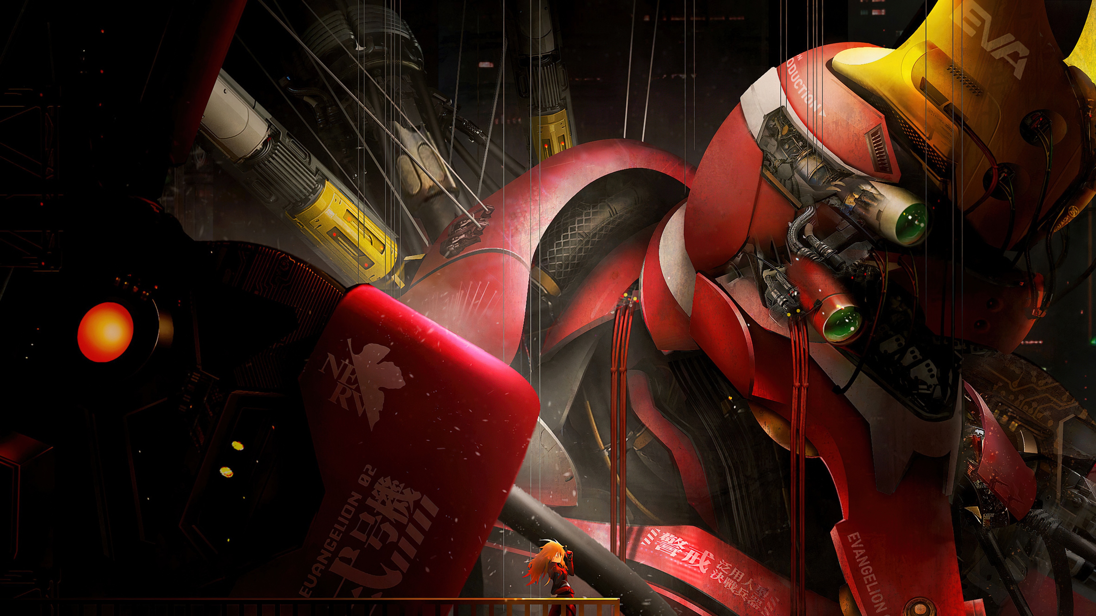 Asuka Langley Soryu Wallpaper 4K