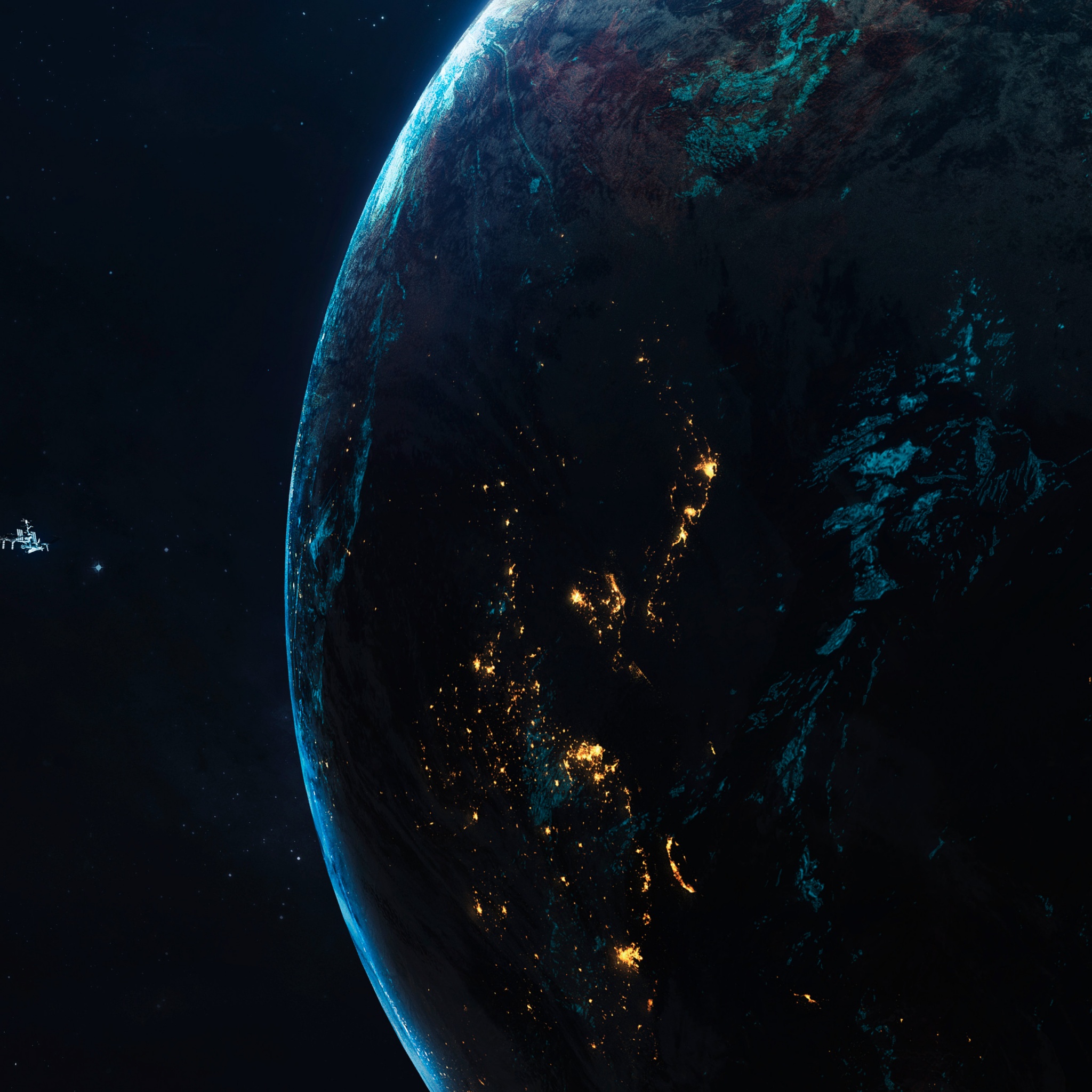 Earthlike Planet Wallpaper 4K