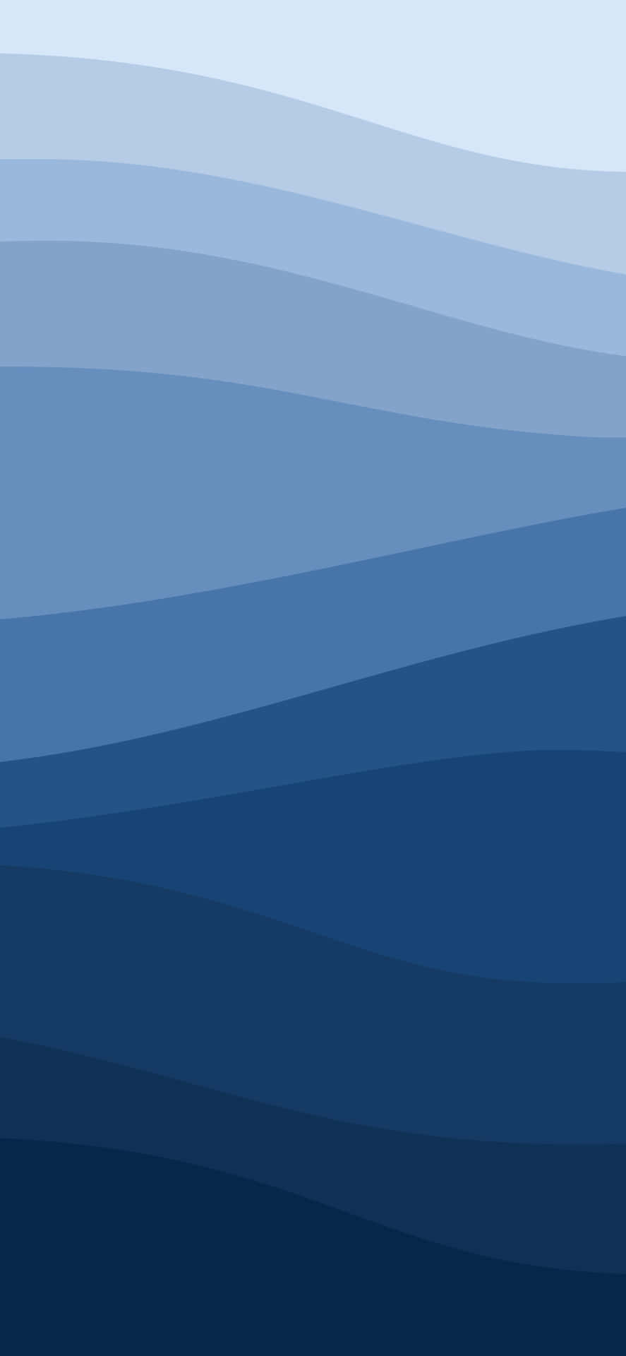 Download An abstract minimalist landscape of blue Wallpaper