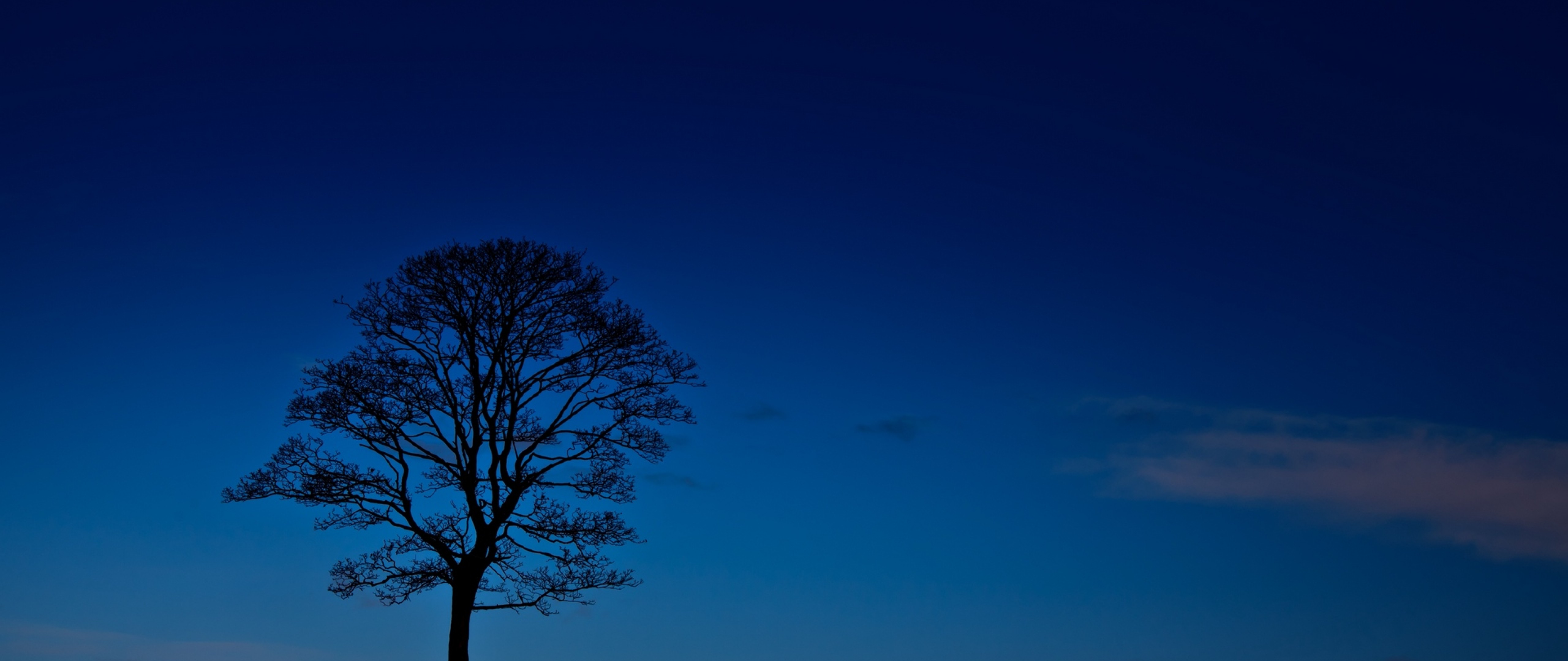 Dark blue sky HD Wallpaper 4K Ultra HD