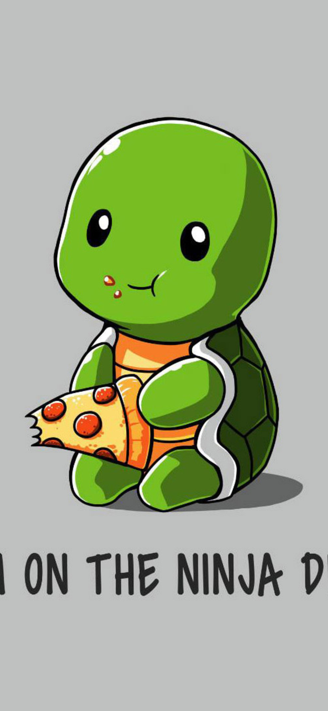 Funny Ninja On Diet iPhone XS