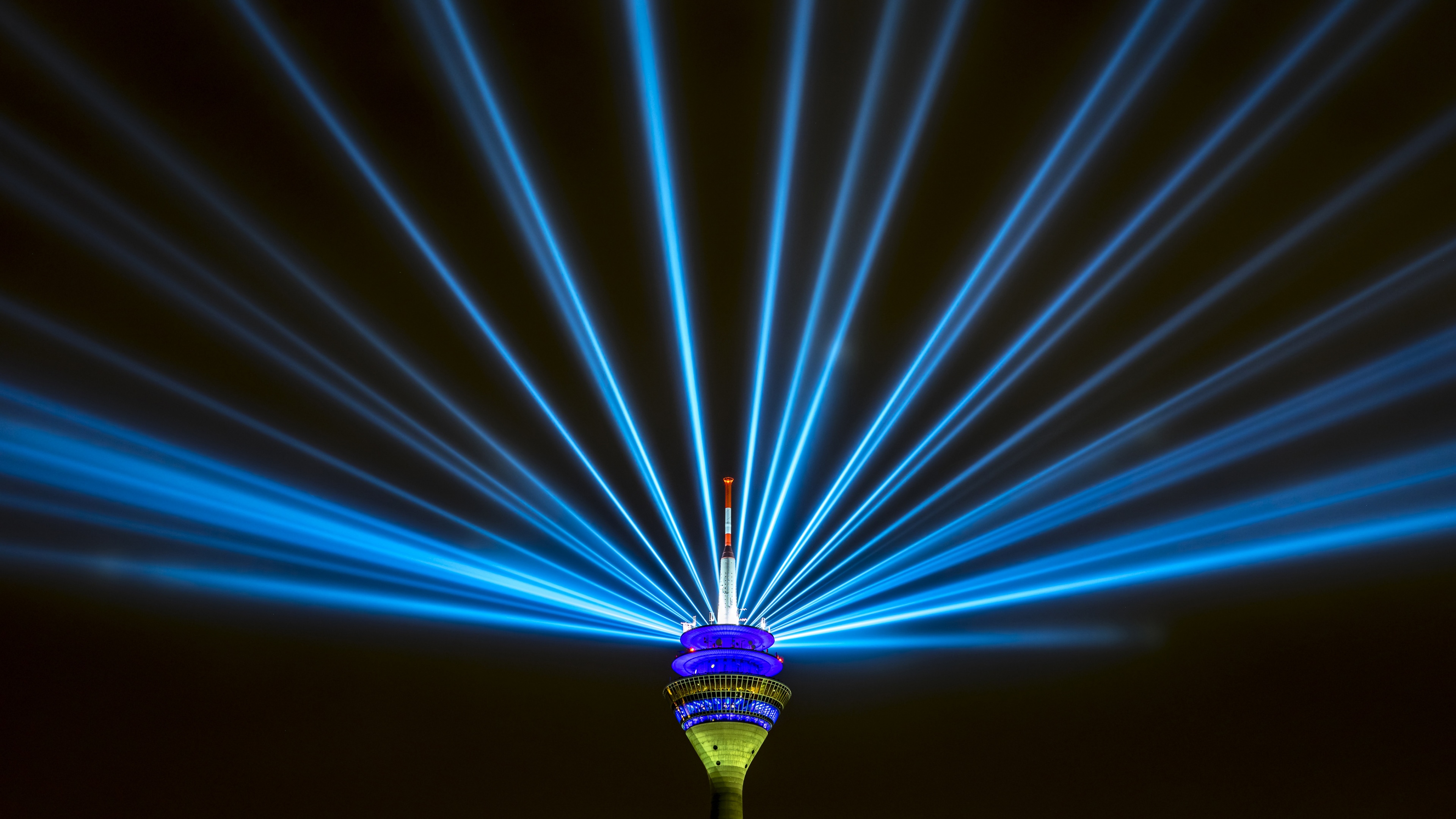 Rhine Tower Wallpaper 4K, Rheinturm