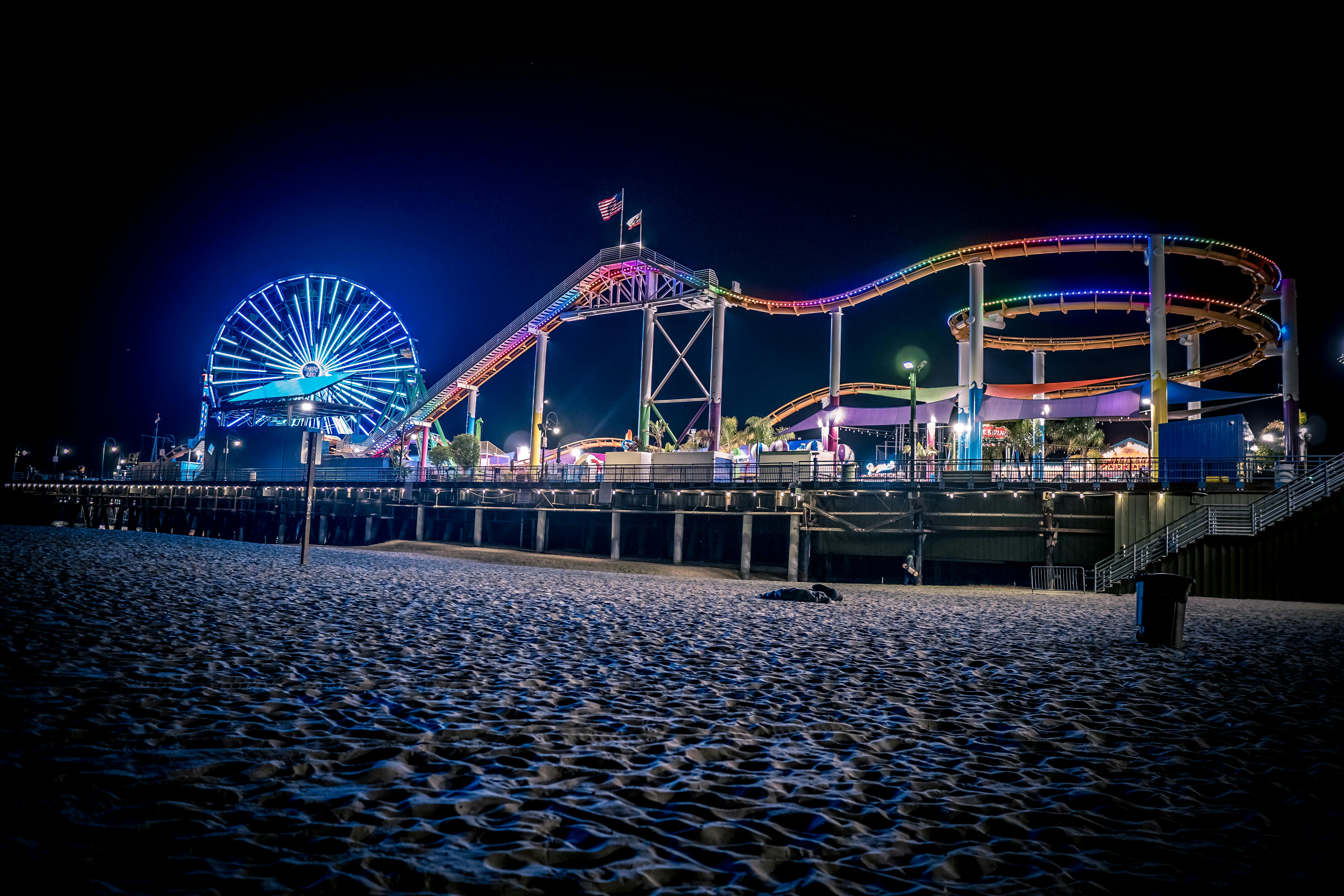 Santa Monica Pier Photo, Download