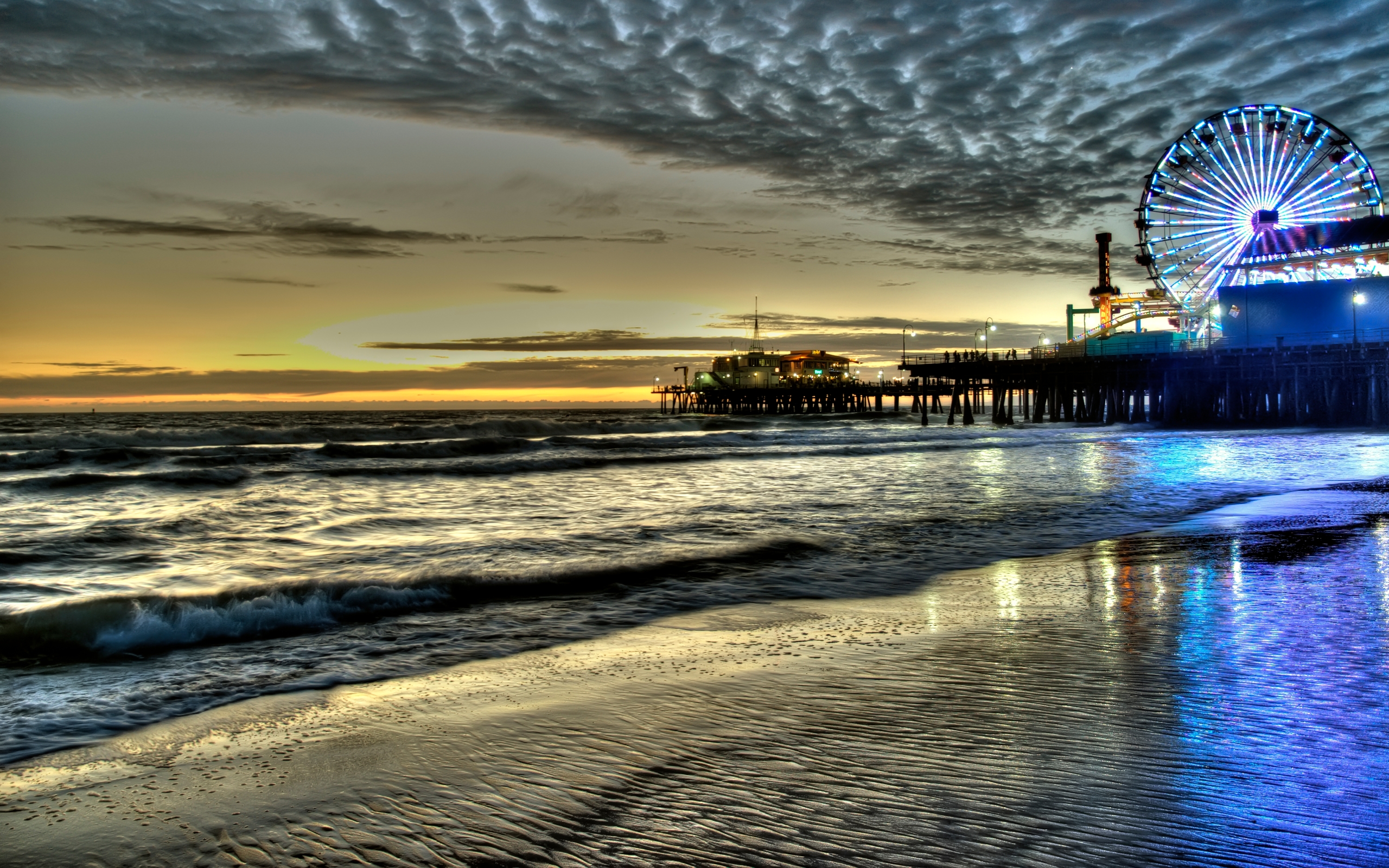 Download Santa Monica Pier wallpaper