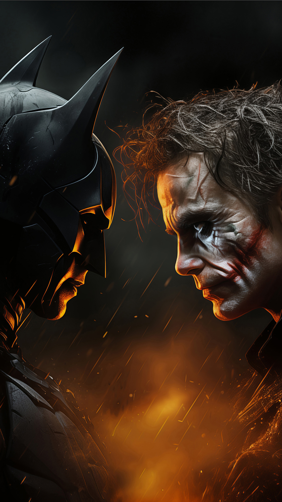 Batman vs Joker wallpaper 4K HD free