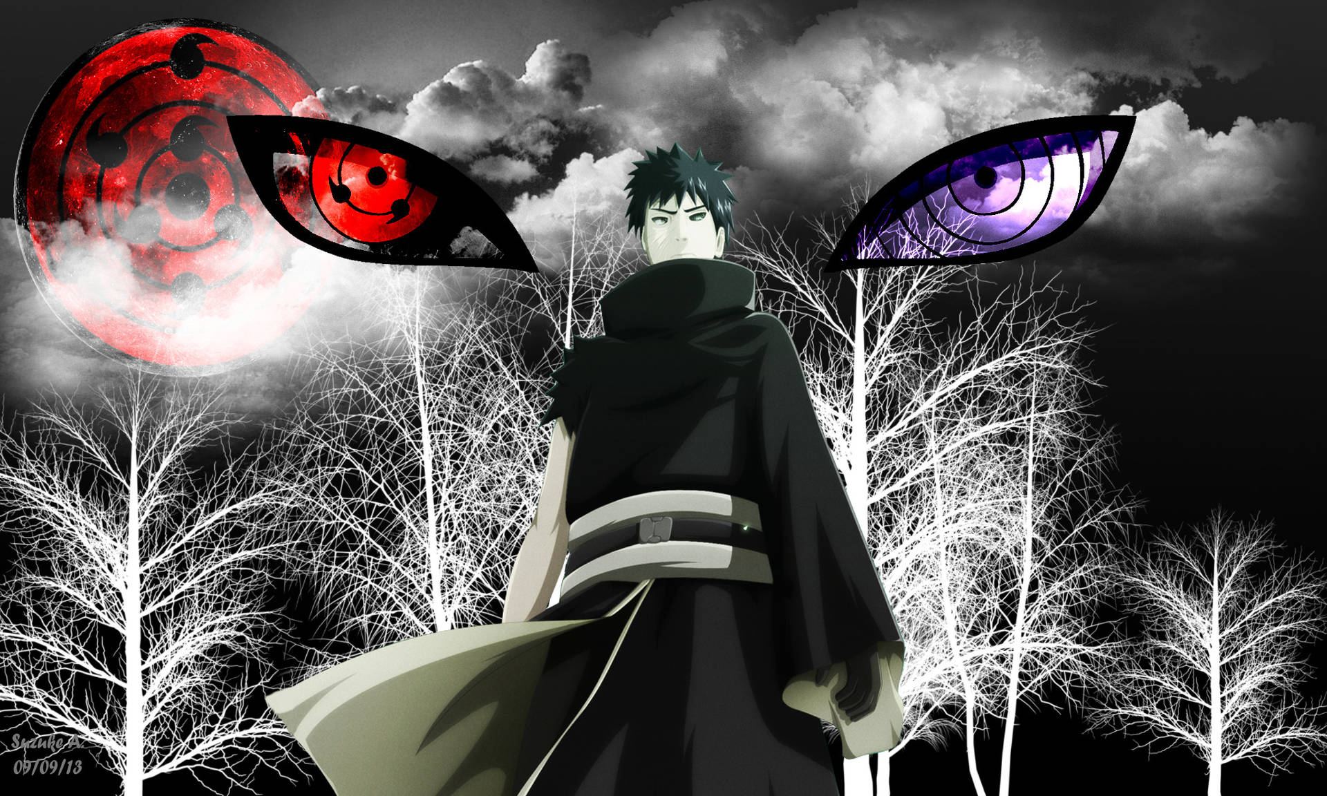 Download free Obito Uchiha Sharingan