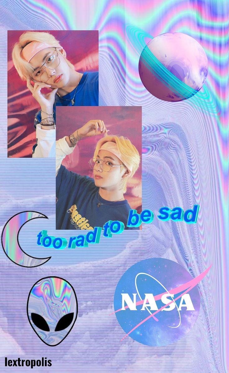Taehyung 90s Style Holographic