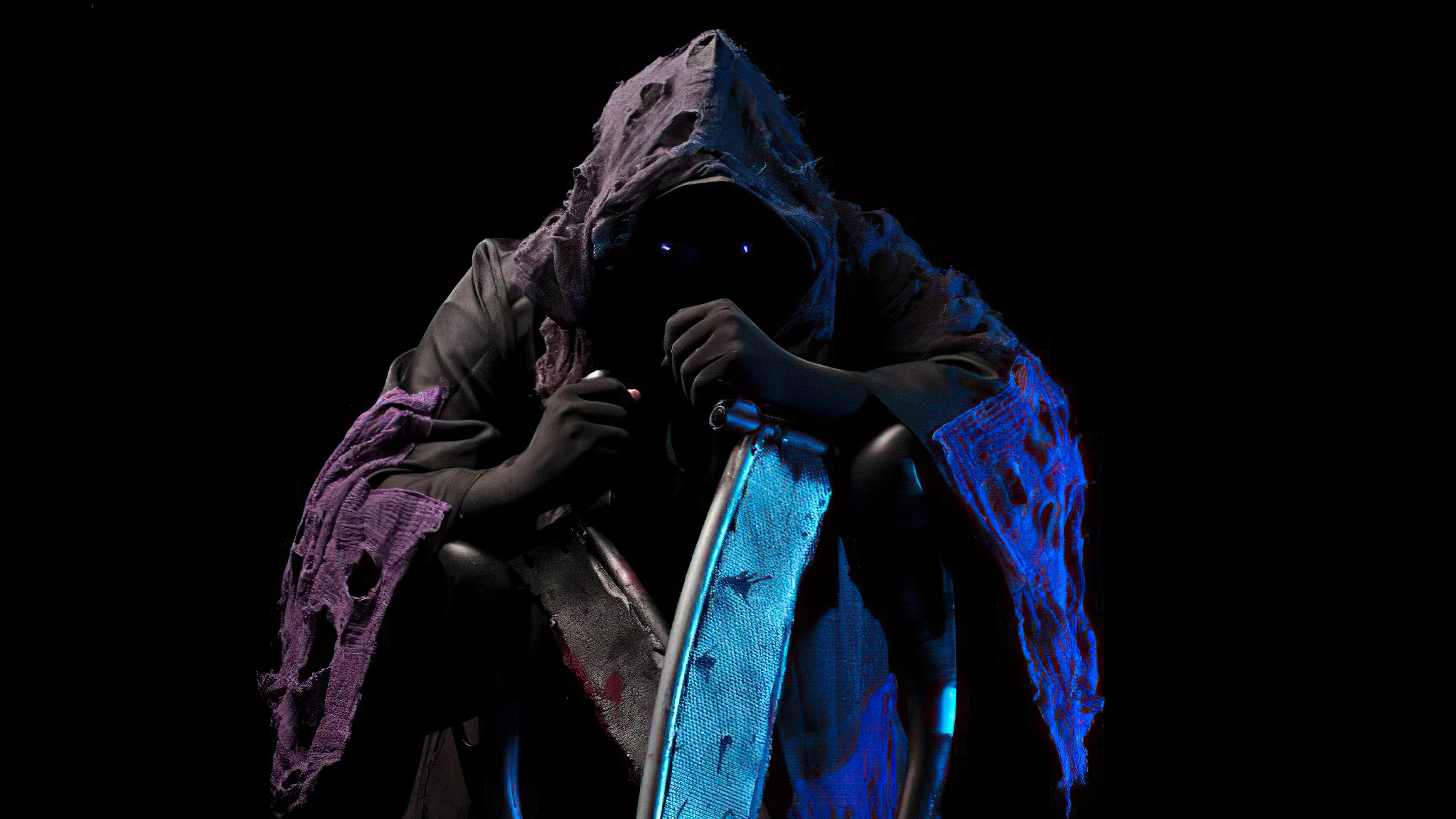 Grim Reaper Cosplay 4k Wallpaper, HD