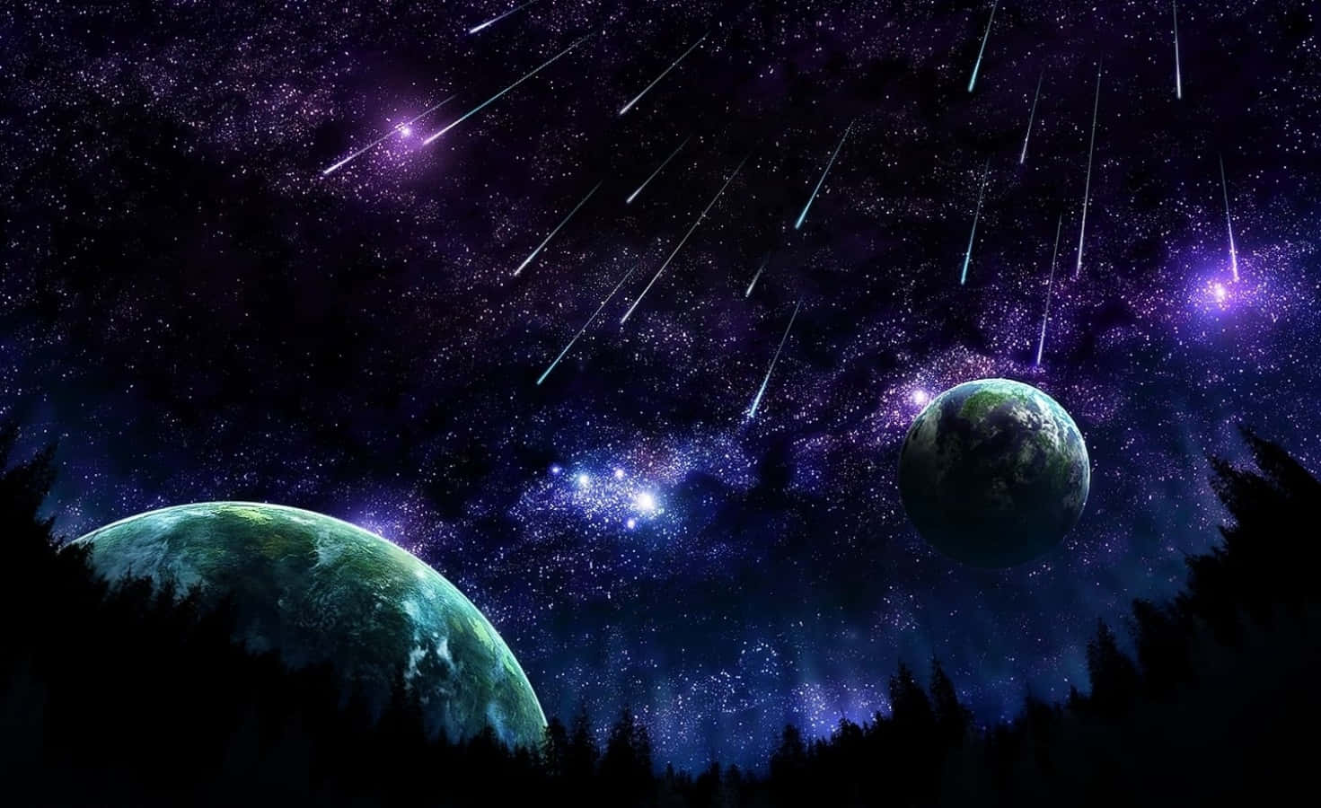 Celestial Bodies Wallpaper
