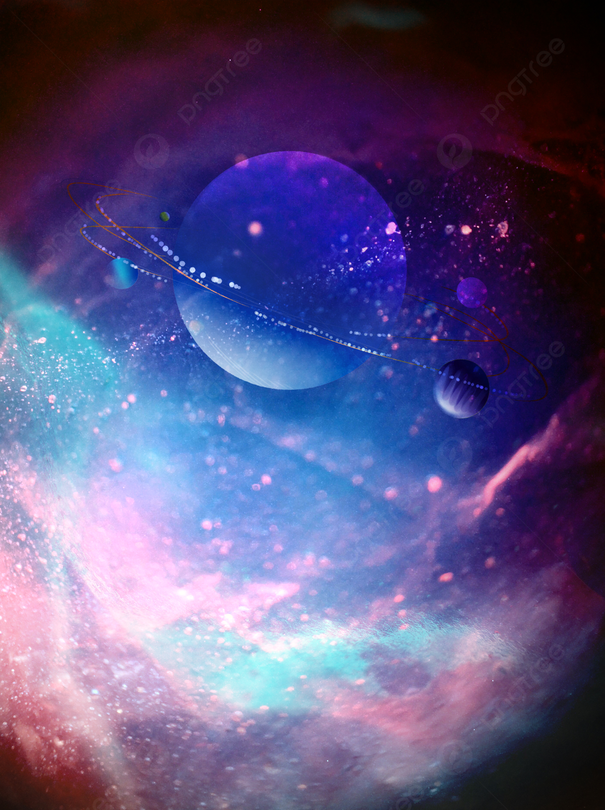 Starry Sky Background Wallpaper