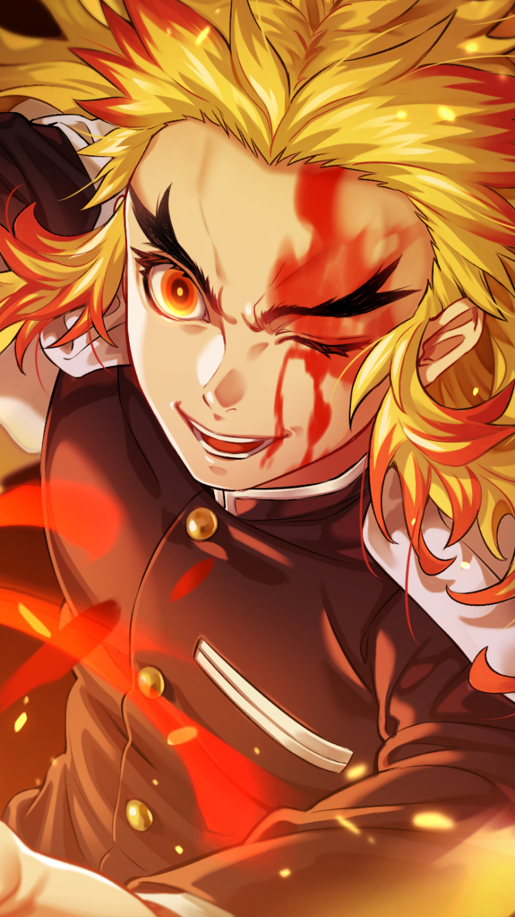 Kyojuro Rengoku Anime Demon Slayer